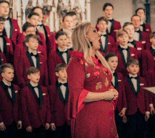 ANNELY PEEBO & TALLINN BOYS CHOIR IN NIGULISTE, DECEMBER 2019