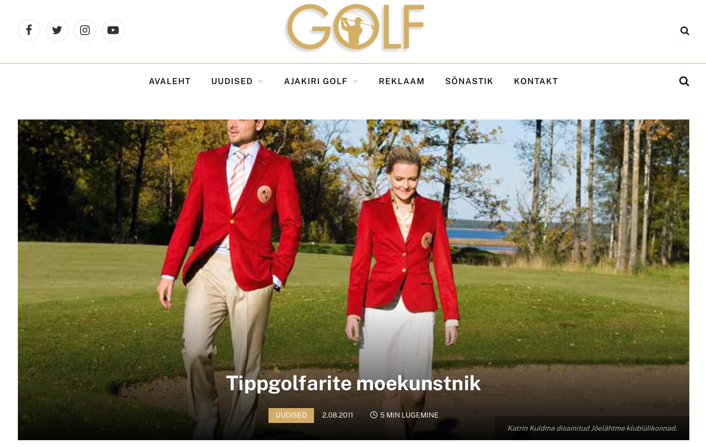 GOLF / TIPPGOLFARITE MOEKUNSTNIK