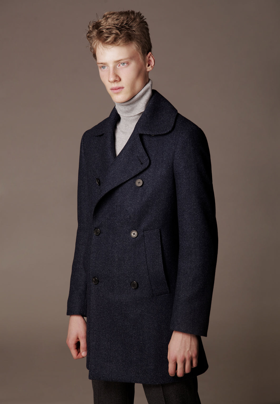 Double-breasted coat "TERENCE" / Wool by Loro Piana