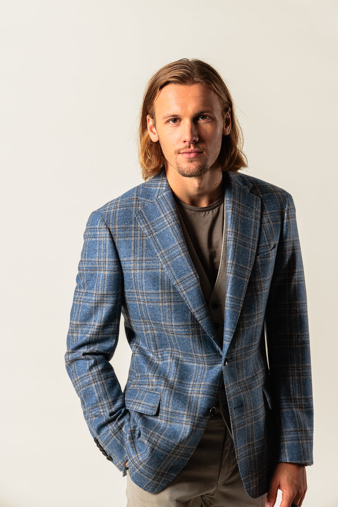 Blazer “ROME” / Cashmere & Silk by Loro Piana