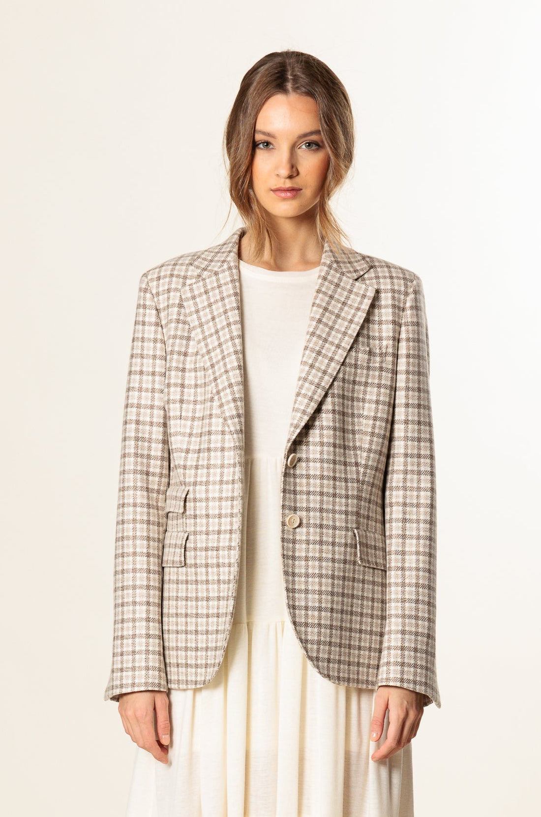 Blazer "CAMDEN" / Raw Cashmere