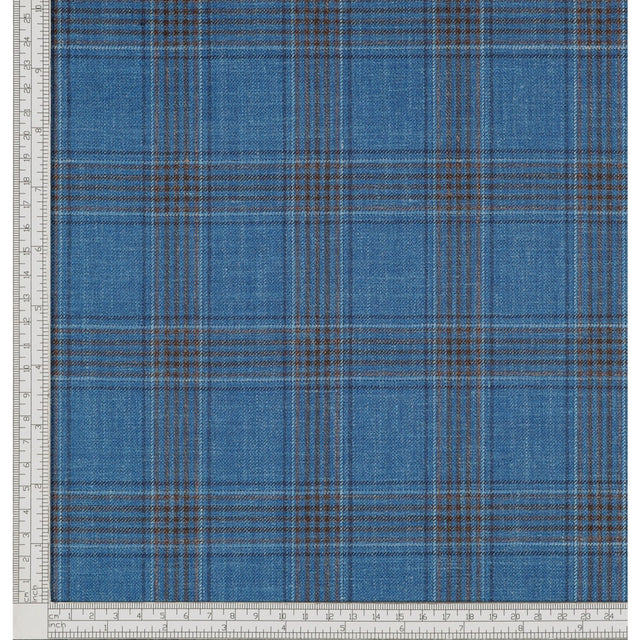 Fabric sample · 49% Wool, 30% Silk, 21% Linen
