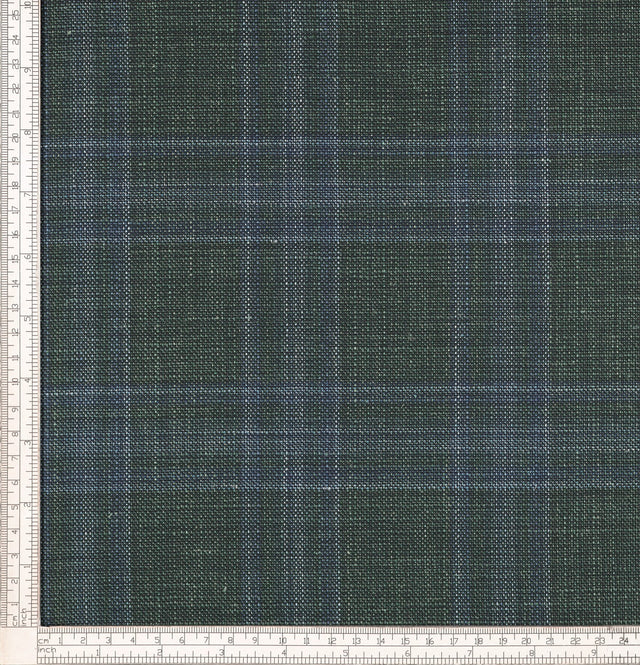 Fabric sample · 68% Wool, 20% Silk, 12% Linen