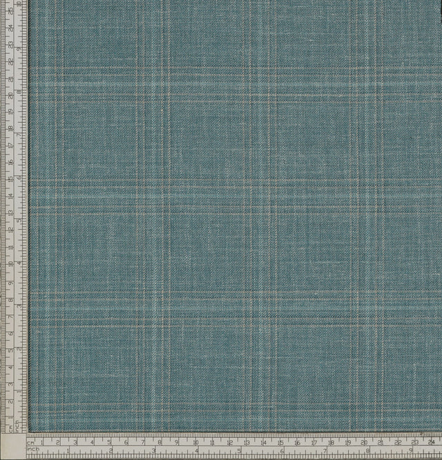 Fabric sample · 49% Wool, 30% Silk, 21% Linen