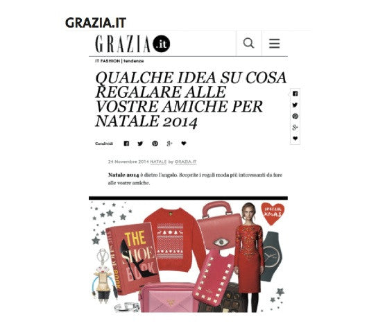 GRAZIA.IT / THE RED STORY WITH AMANJEDA RED DRESS