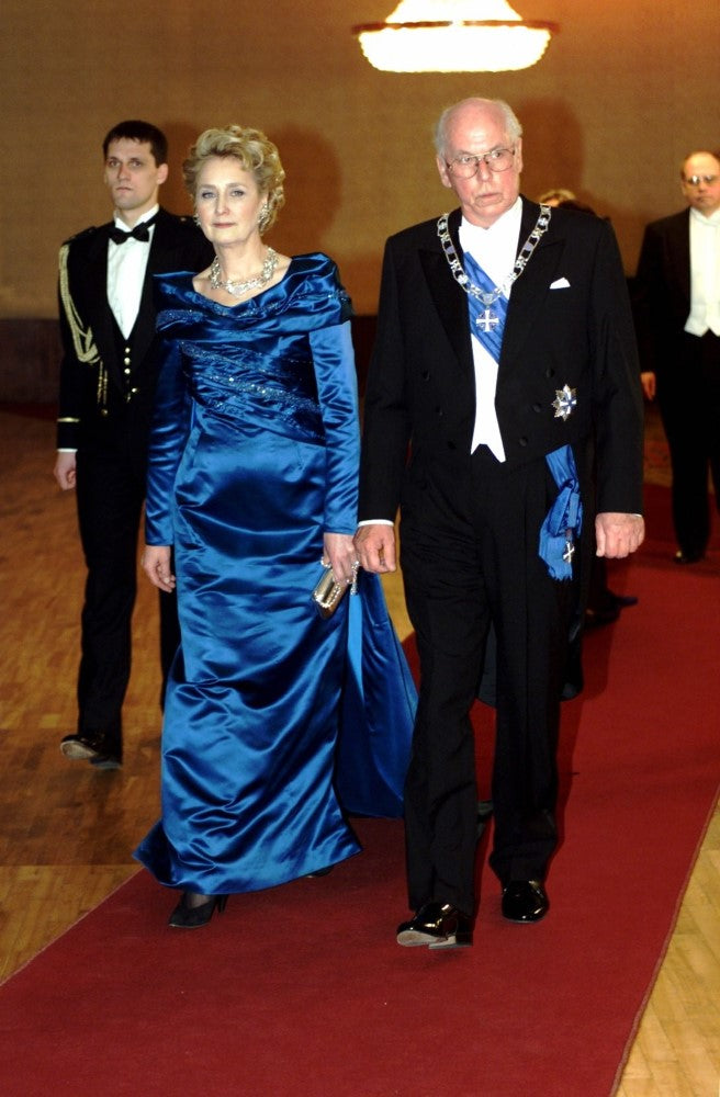 AMANJEDA by Katrin Kuldma suits & dresses at Estonian Independence Day Receptions