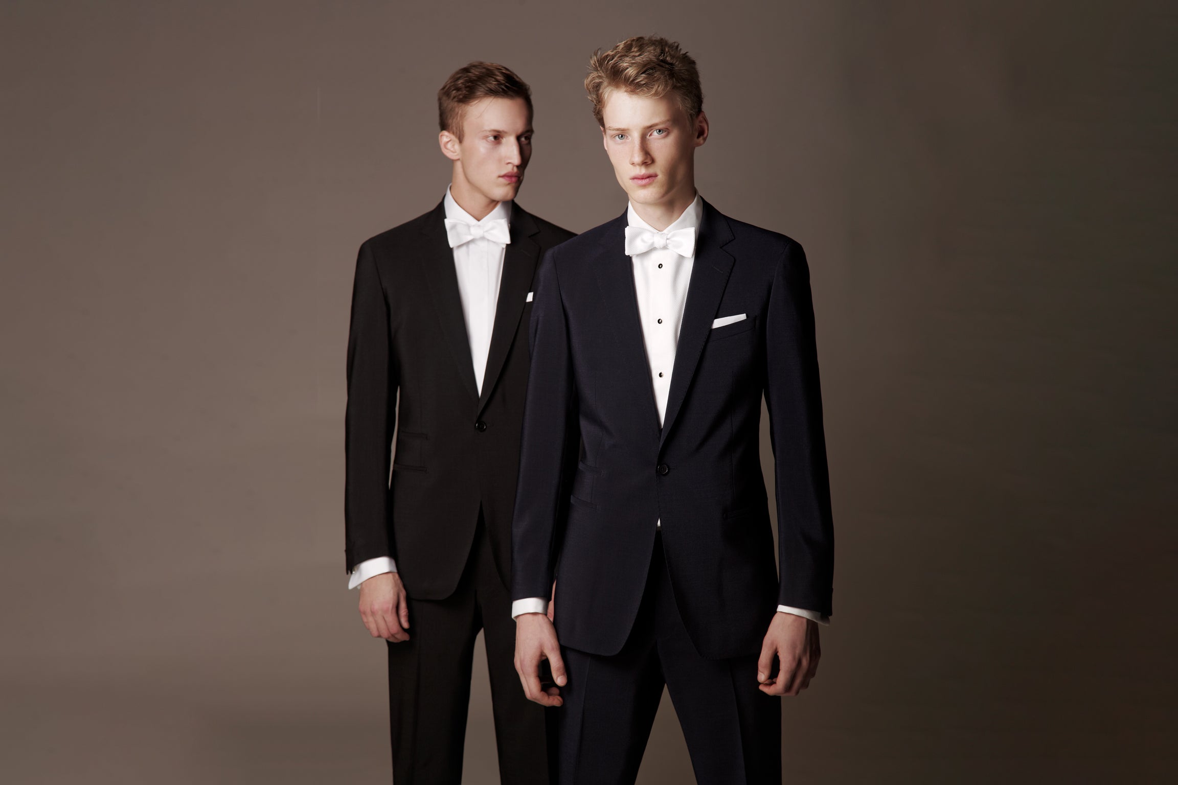 Men's White Tie & Black Tie