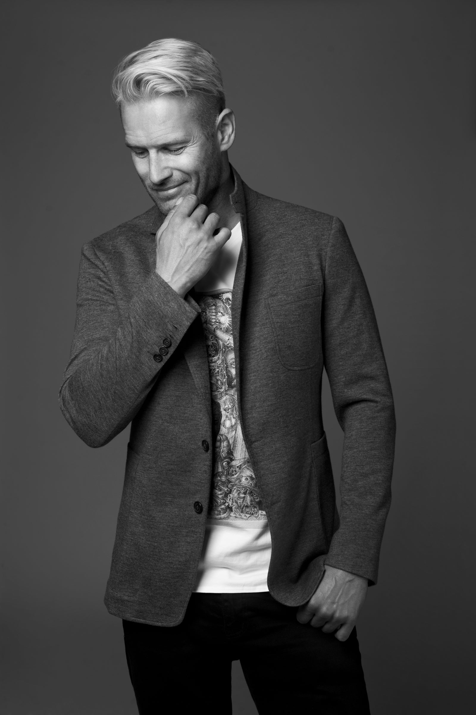 Soft Blazer "BAVARIA" / Cashmere Jersey by Loro Piana