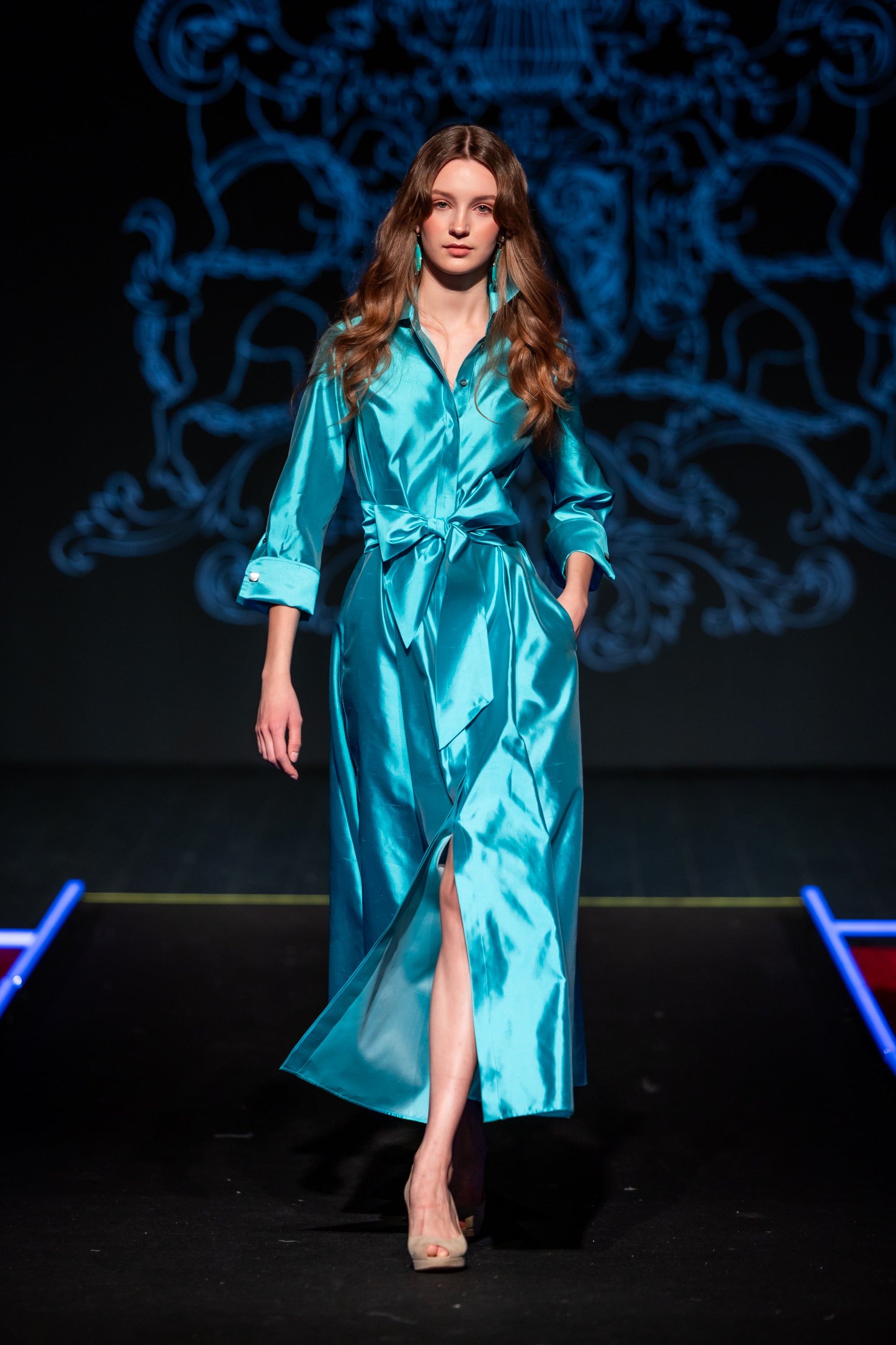 Dress "KATE MIDI" / Luxury Silk Shantung