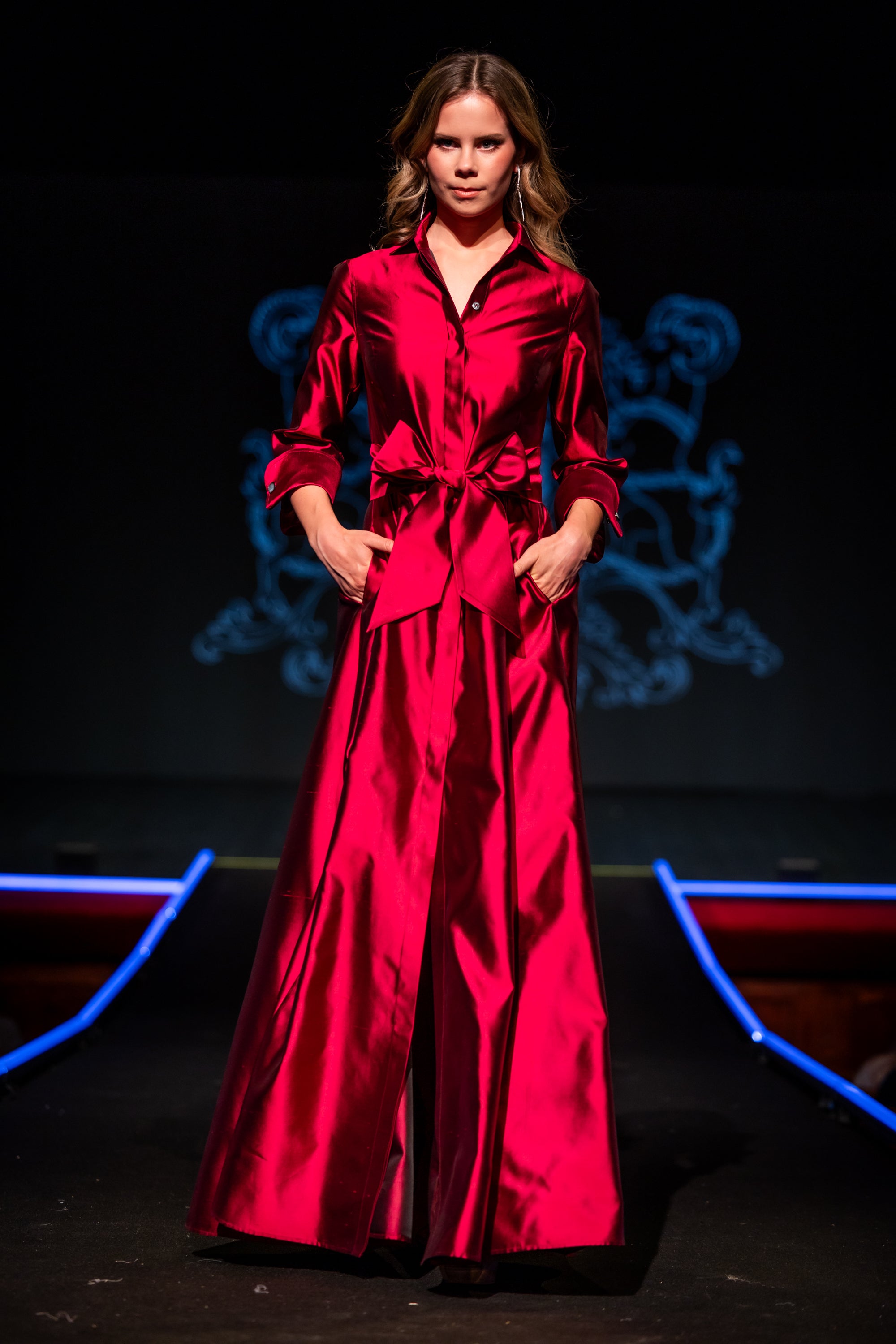 Dress "KATE MAXI" / Luxury Silk Shantung