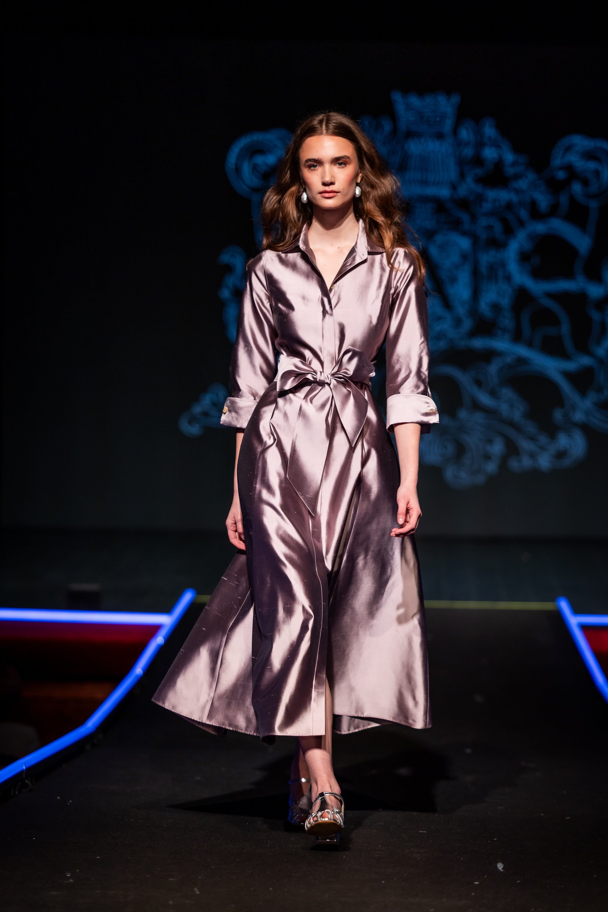 Dress "KATE MIDI" / Luxury Silk Shantung