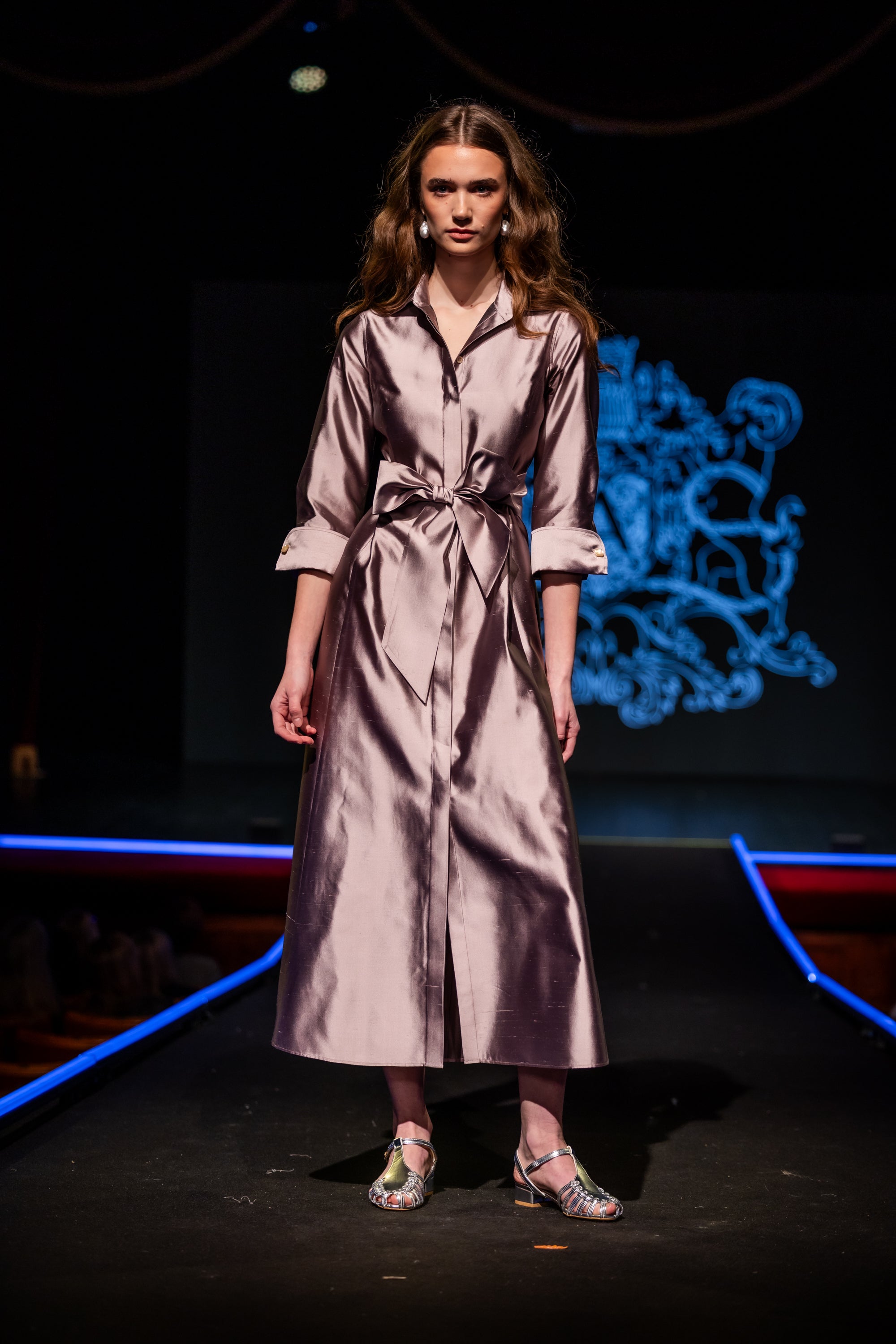Dress "KATE MIDI" / Luxury Silk Shantung