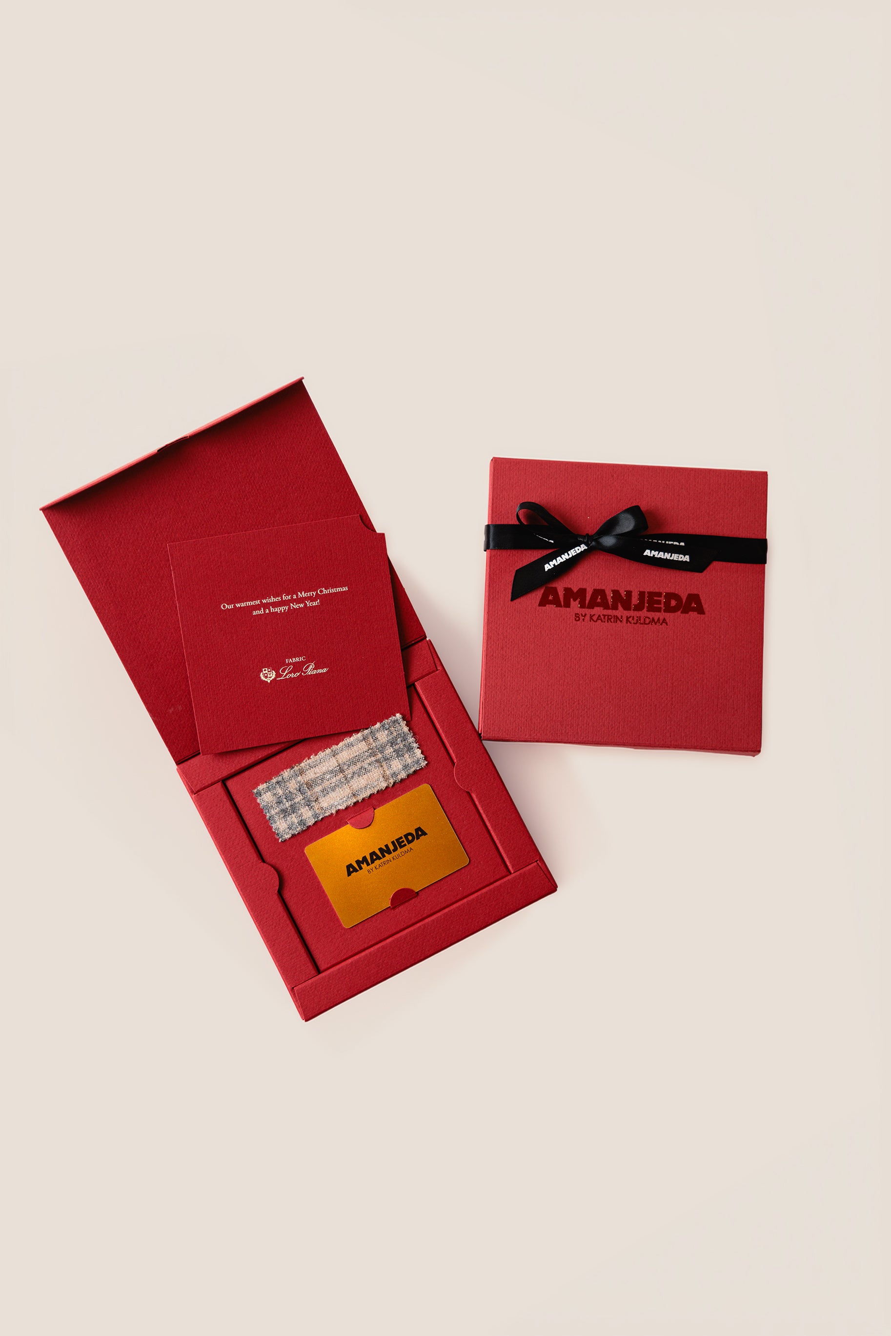 Amanjeda Gift Card with Loro Piana Fabrics
