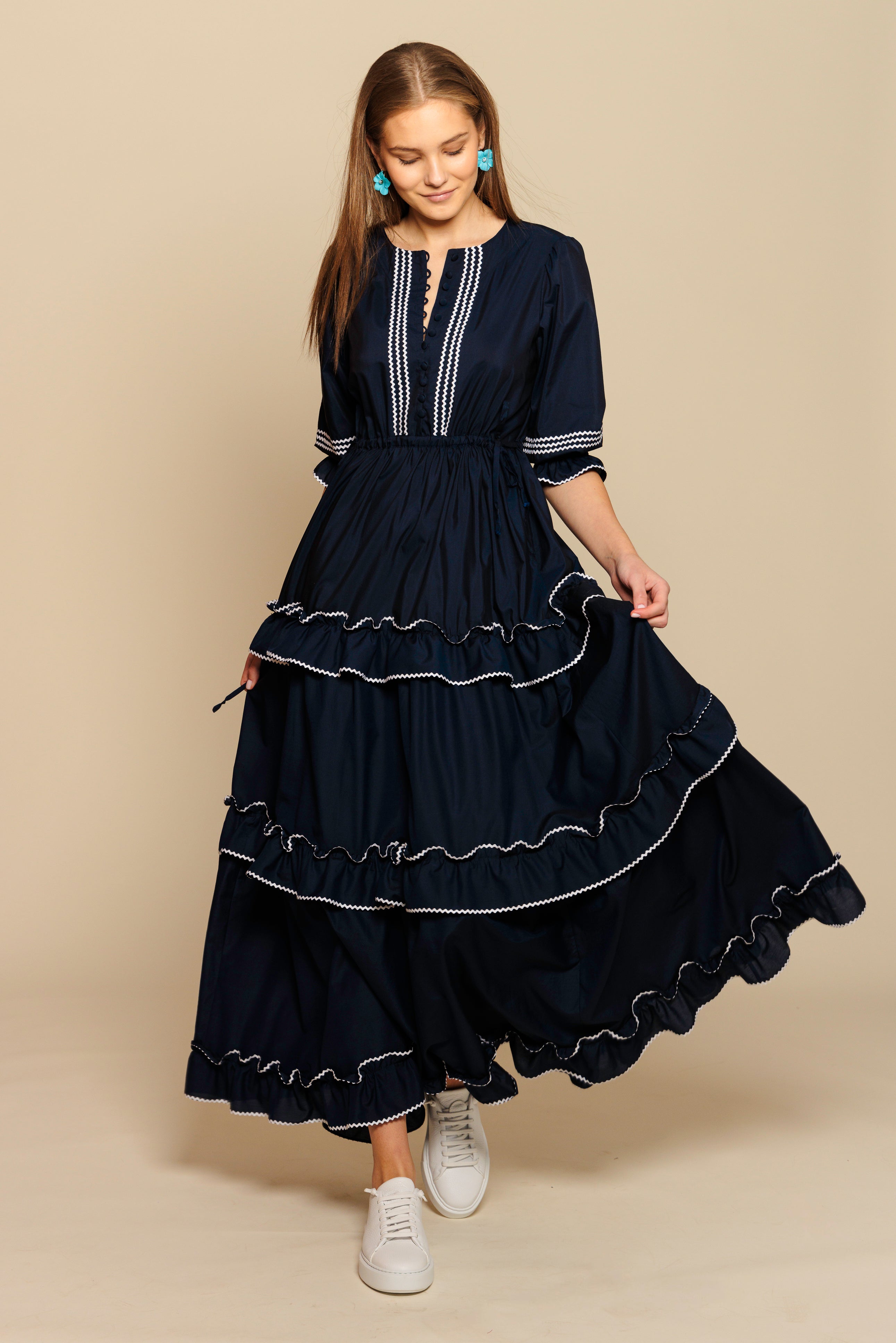 Dress "MISIA" / Cotton & Silk
