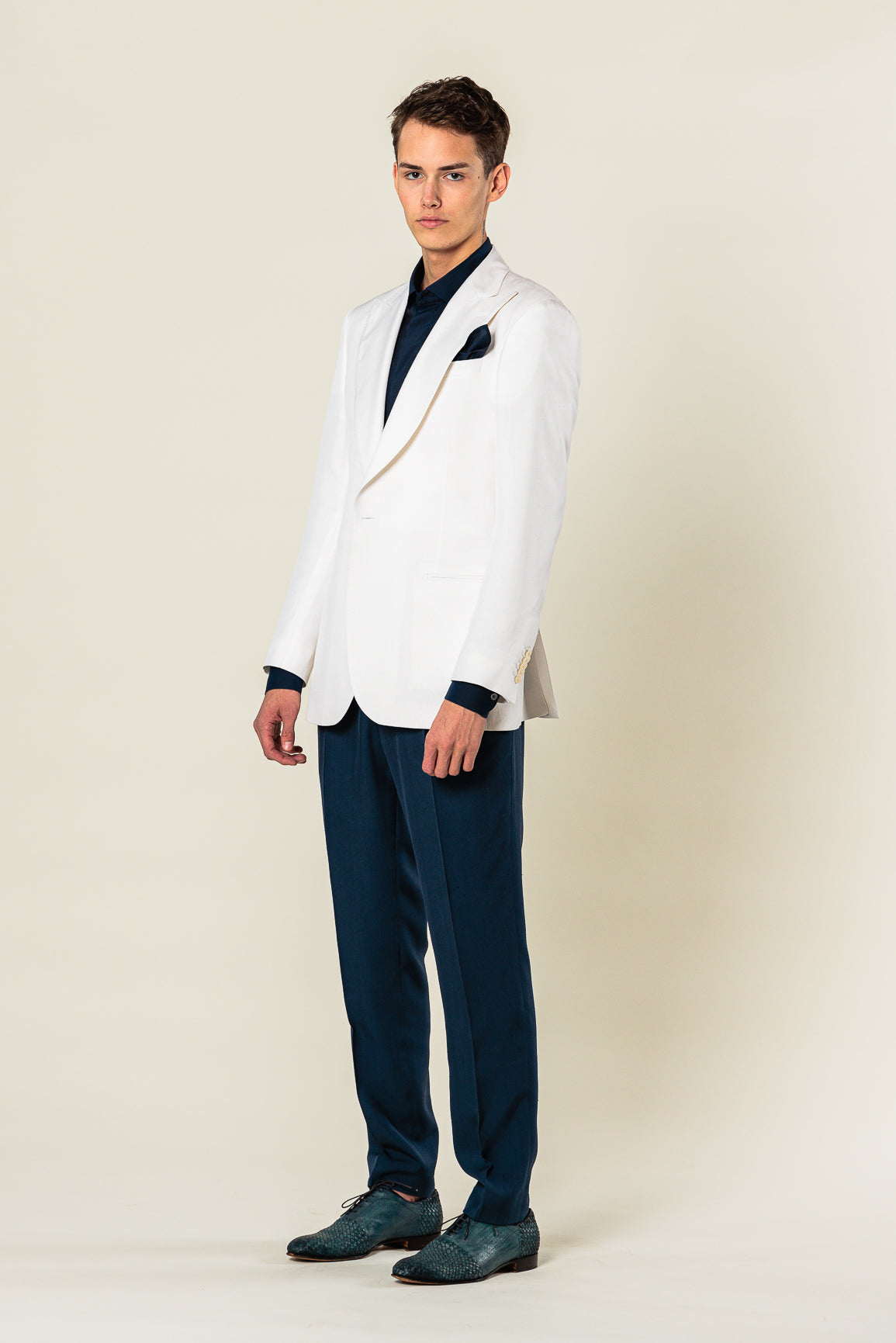 Blazer “MAGGIORE” / Silk by Loro Piana