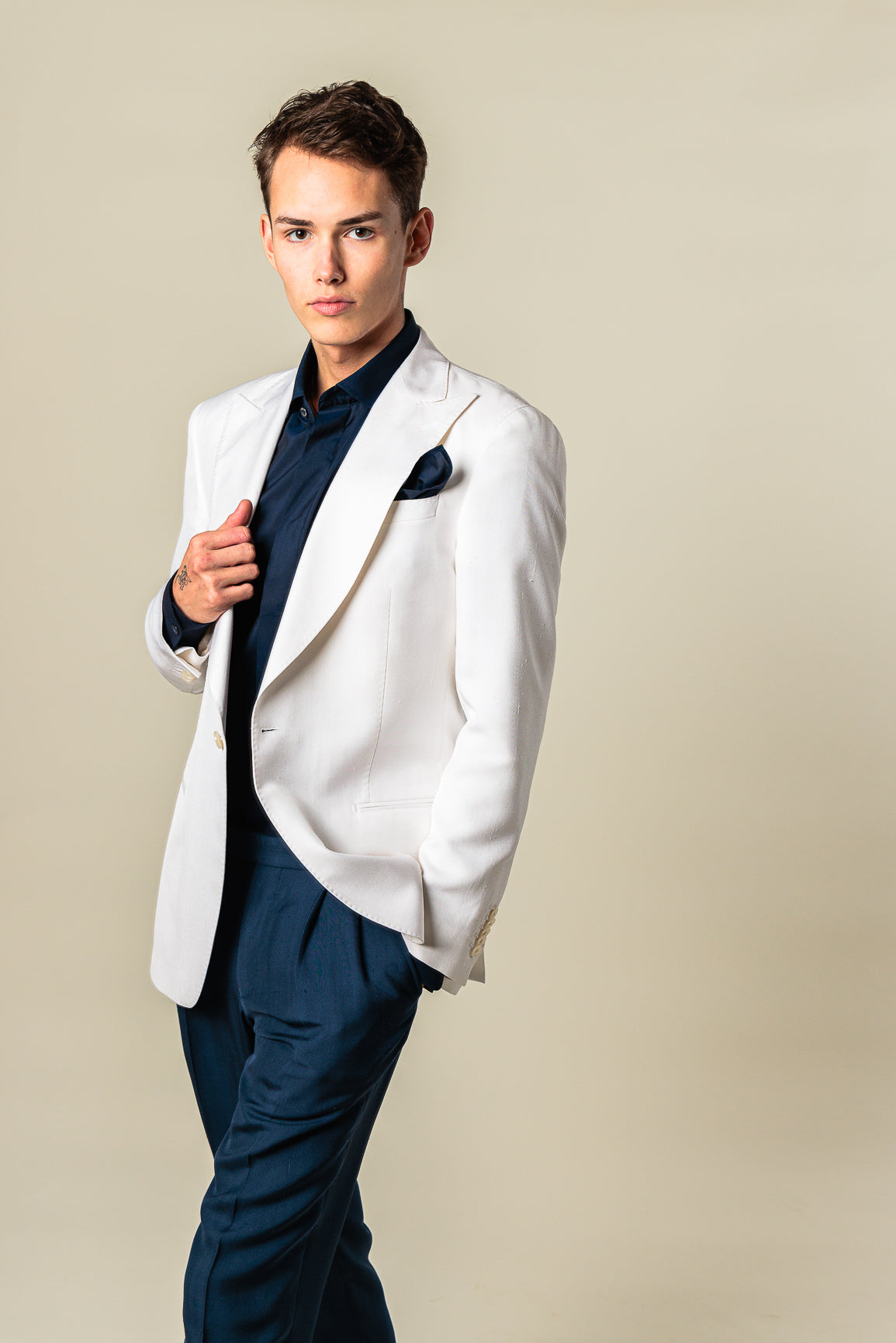 Blazer “MAGGIORE” / Silk by Loro Piana