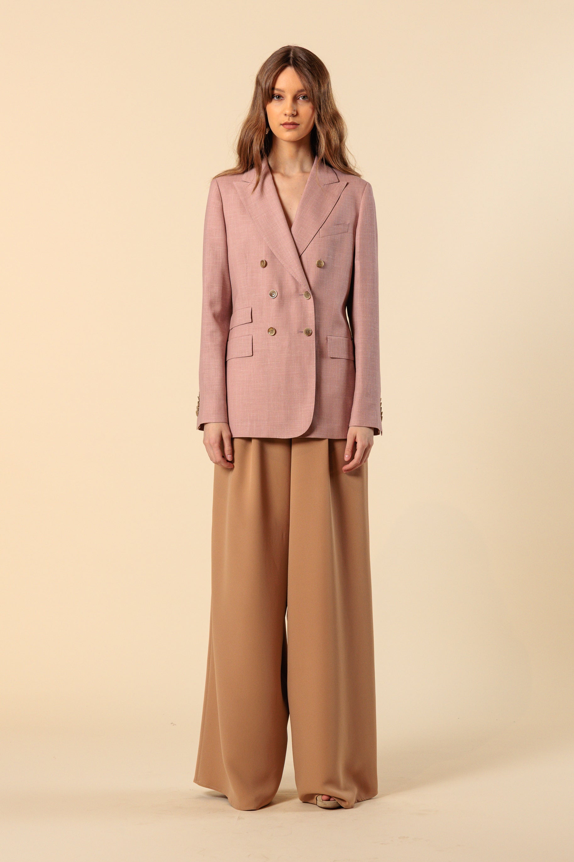 Püksid "BORDEAUX MAXI" / Siid