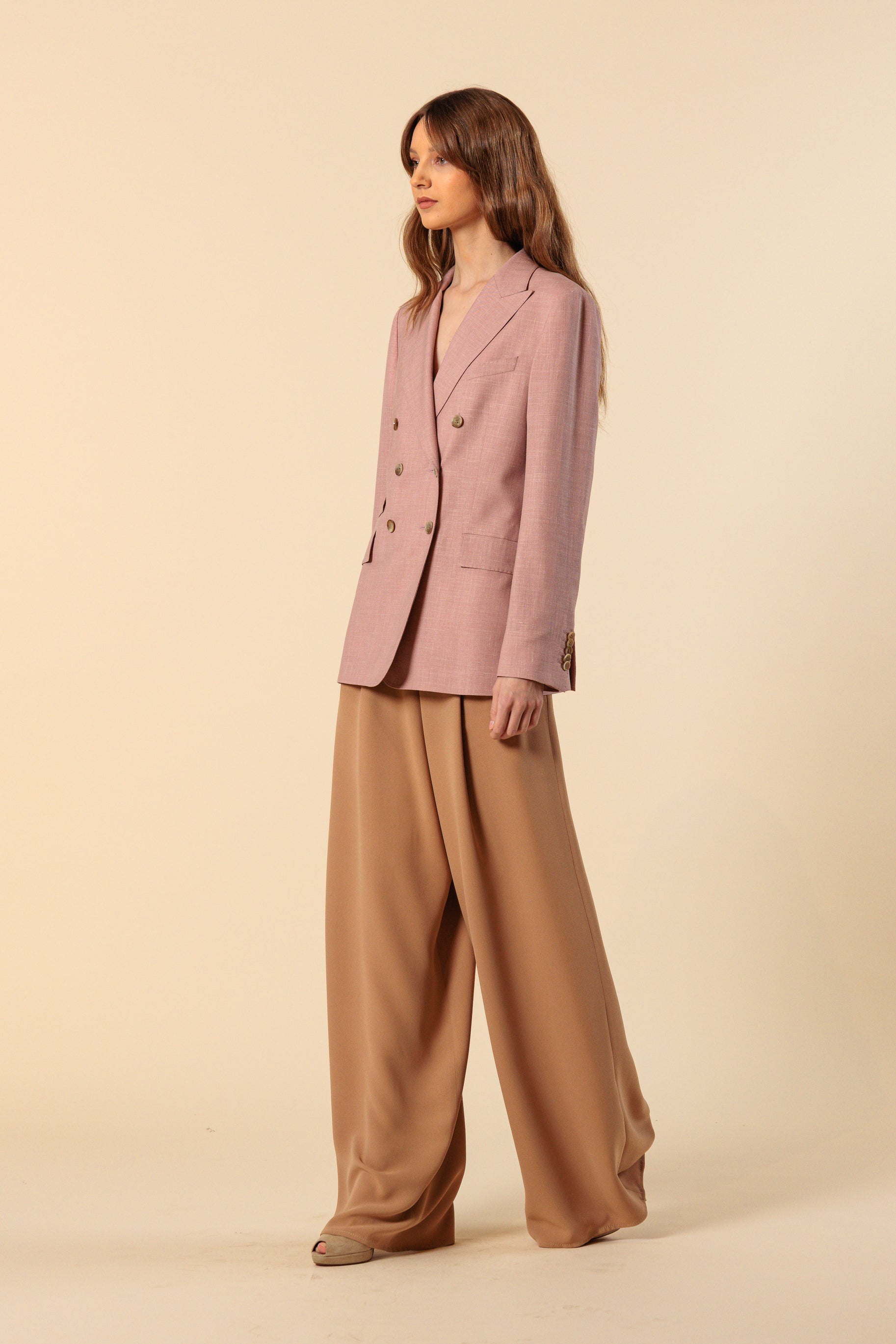Püksid "BORDEAUX MAXI" / Siid