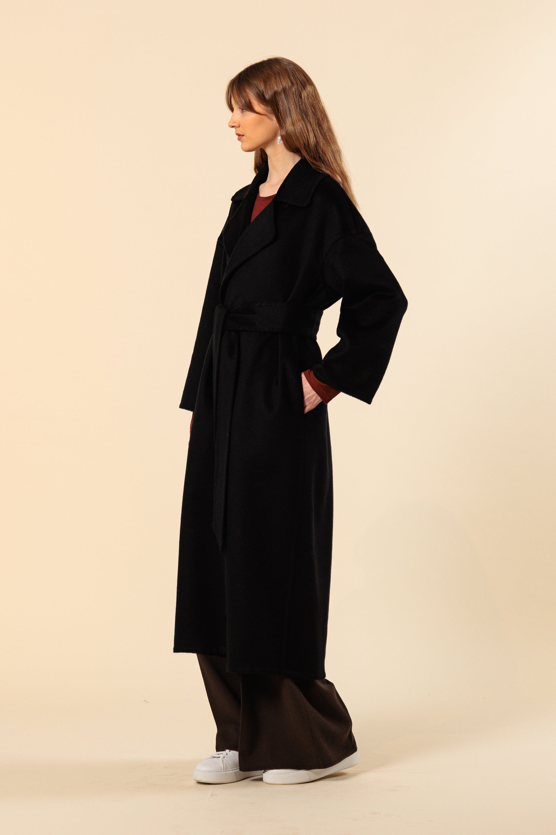 Mantel "BRERA MAXI" / Loro Piana kašmiir
