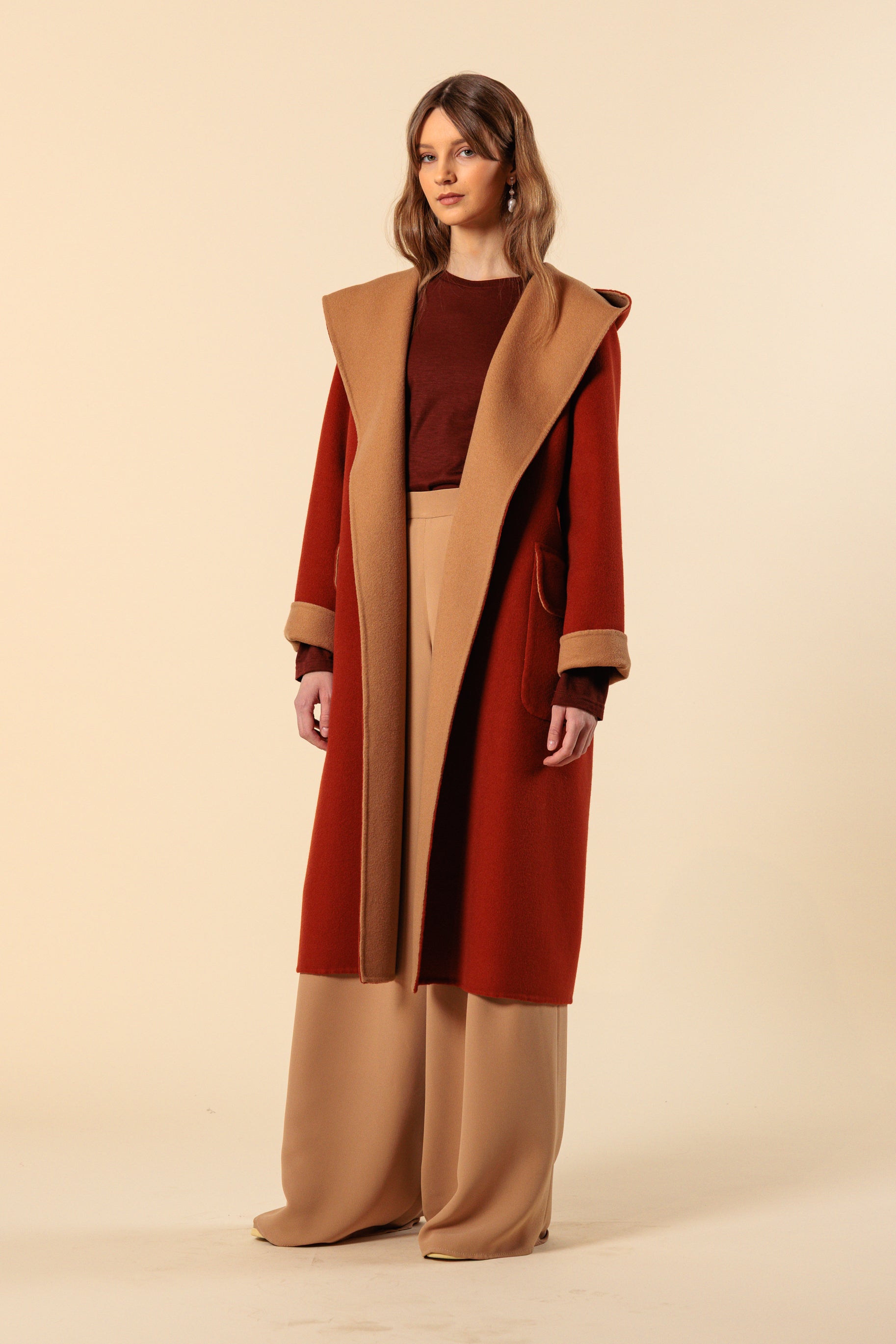 Coat "ROMANA MAXI" / Doubleface Cashmere by Loro Piana