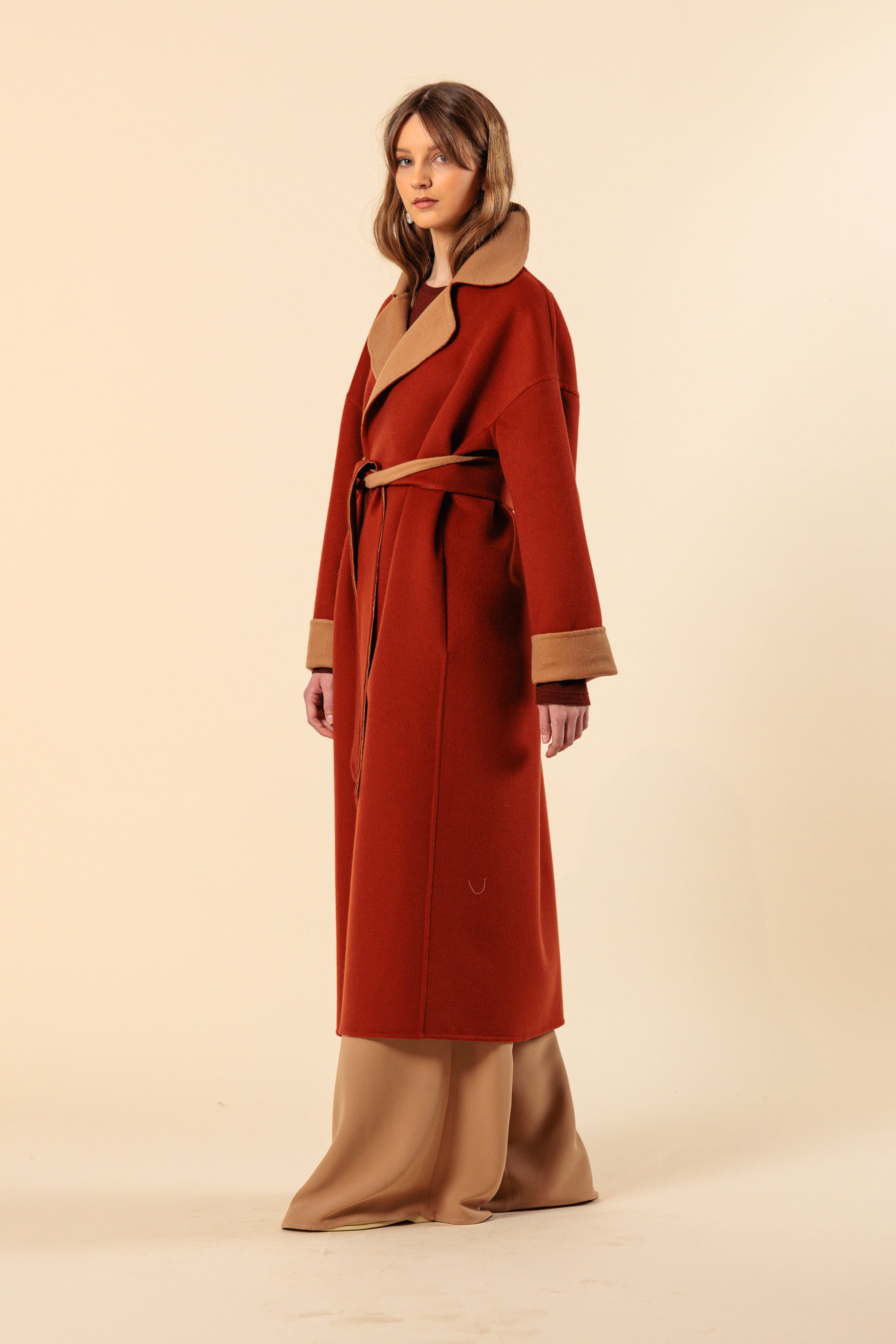 Coat "ROMANA MAXI" / Doubleface Cashmere by Loro Piana