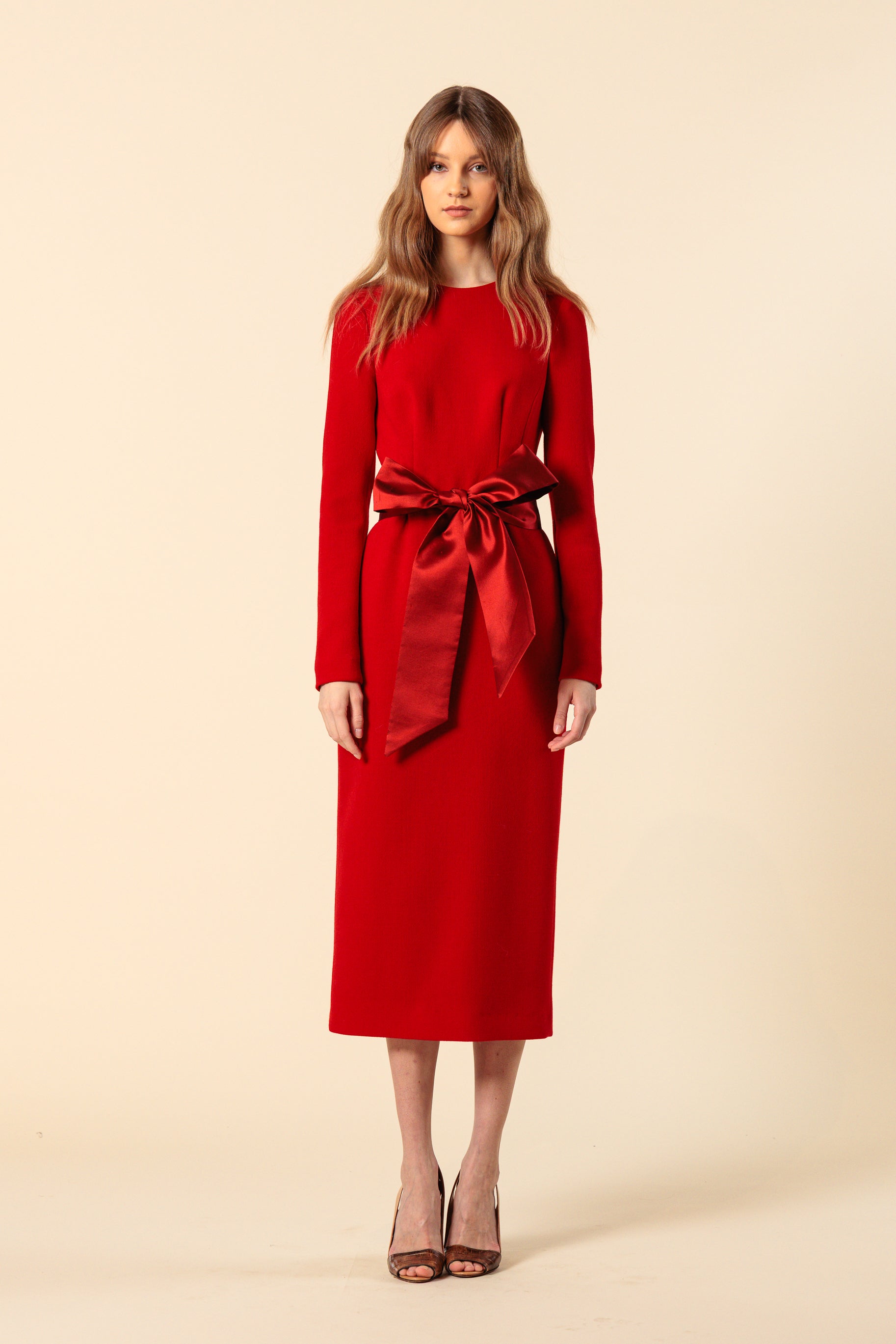 Kleit "STELLA MONA MIDI" / Villa krepp