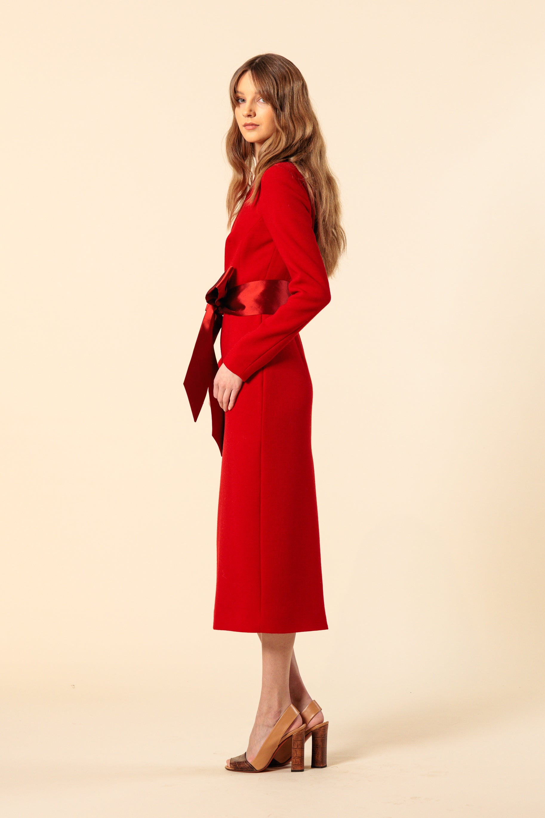 Kleit "STELLA MONA MIDI" / Villa krepp