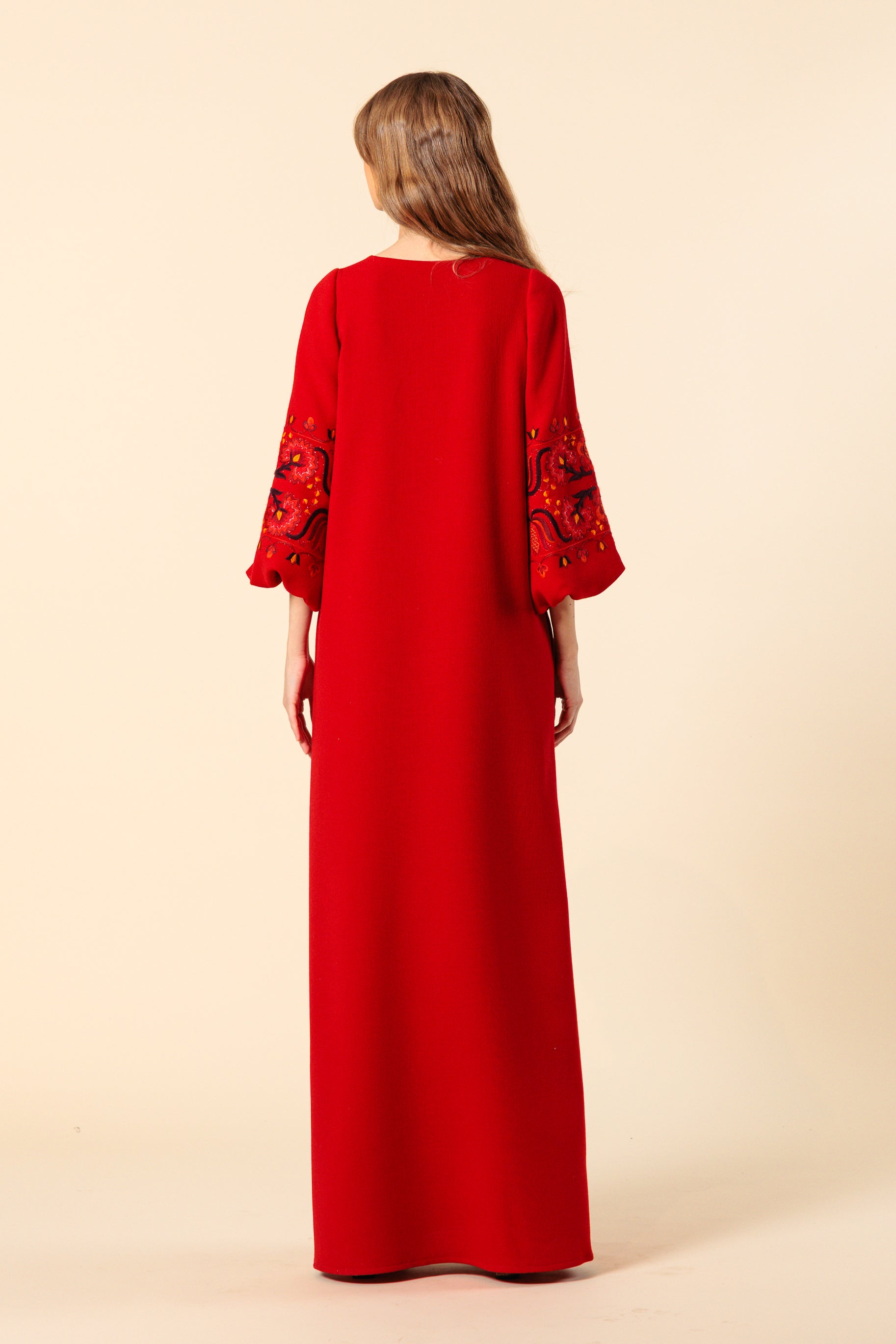 Dress "MAYA MAXI" / Crepe Wool