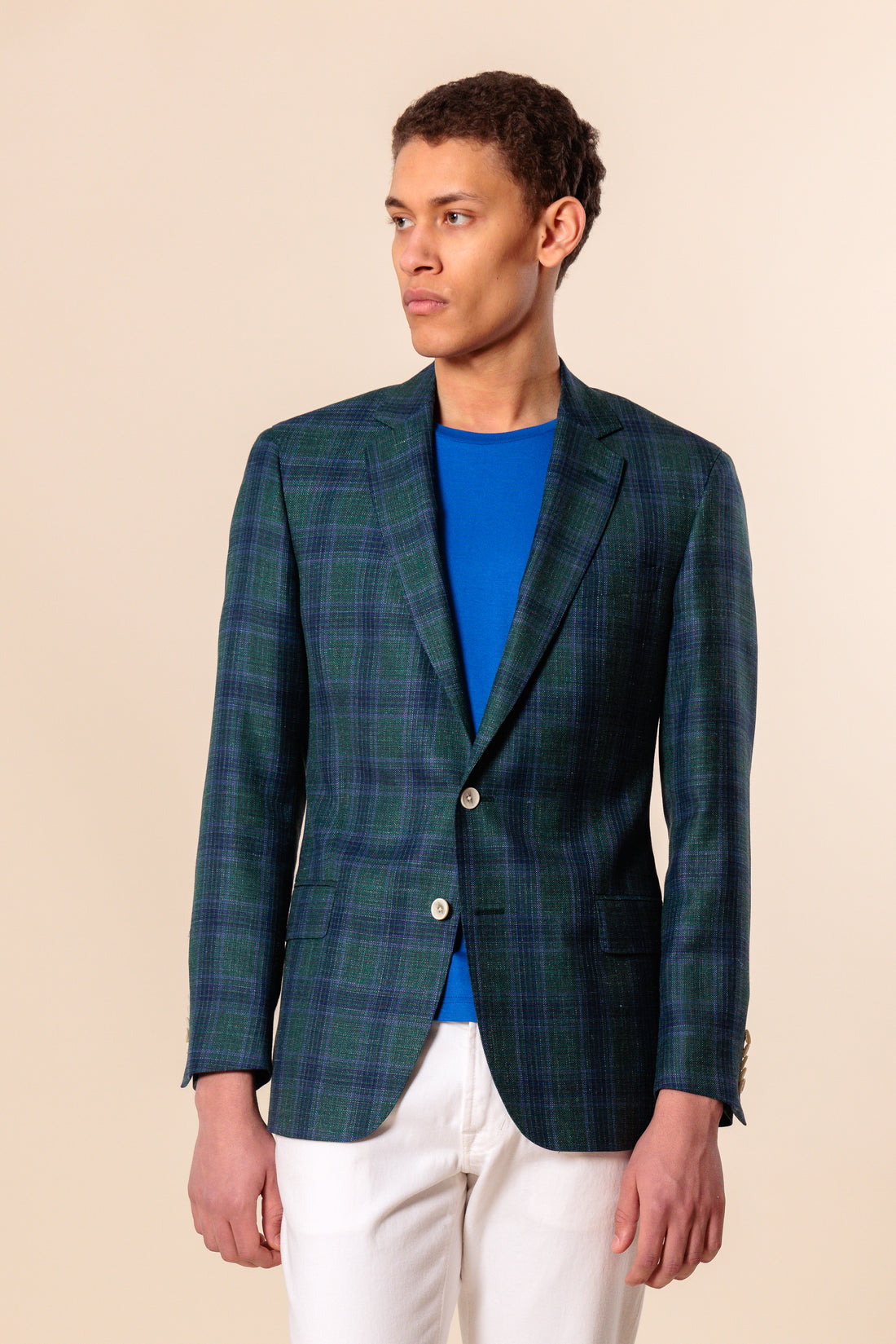 Blazer "COMO" / Wool, Silk & Linen