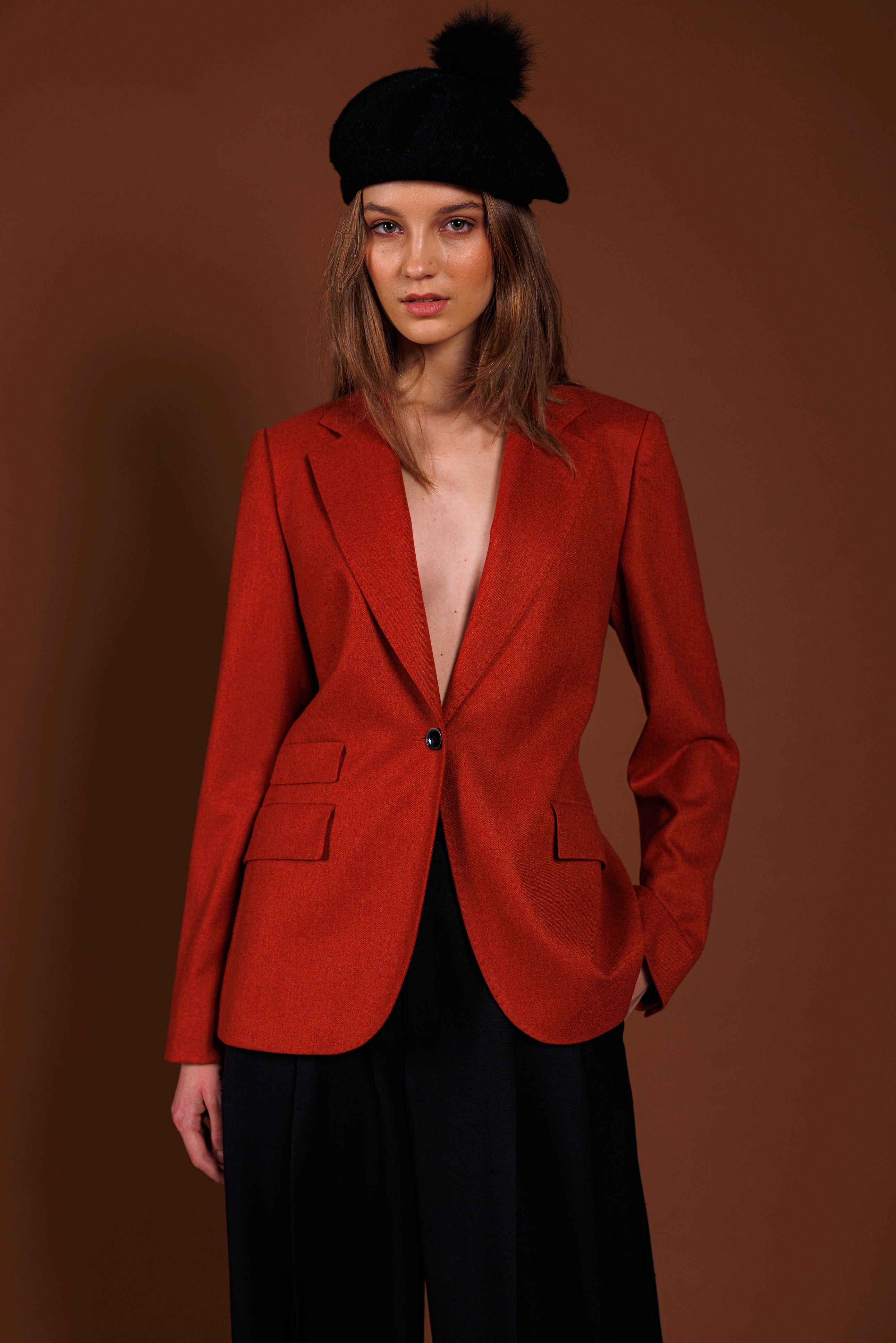 Blazer "CAMDEN" Cashmere & Silk by Loro Piana