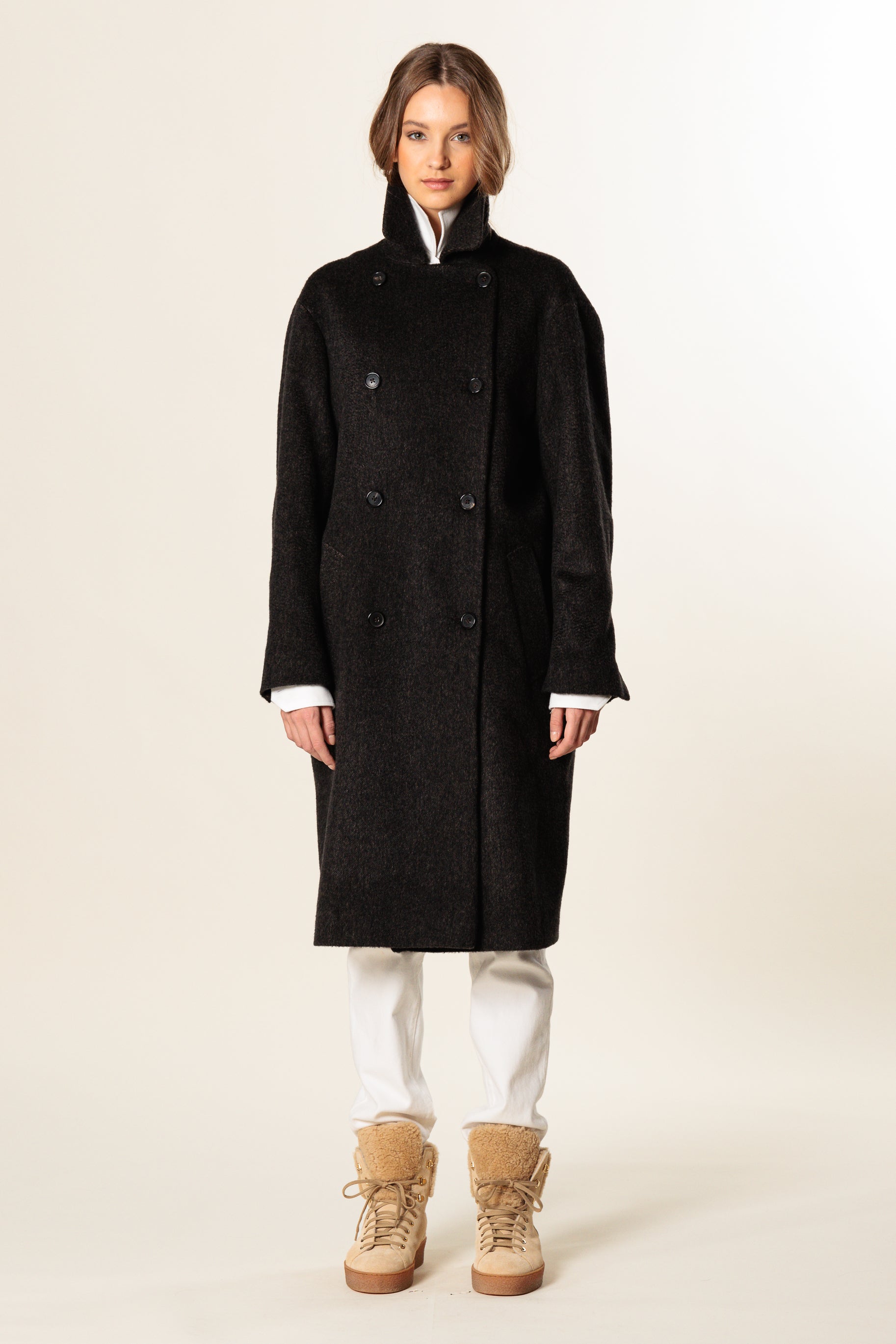 Mantel "BOLZANO" / Kašmiir & kaamel