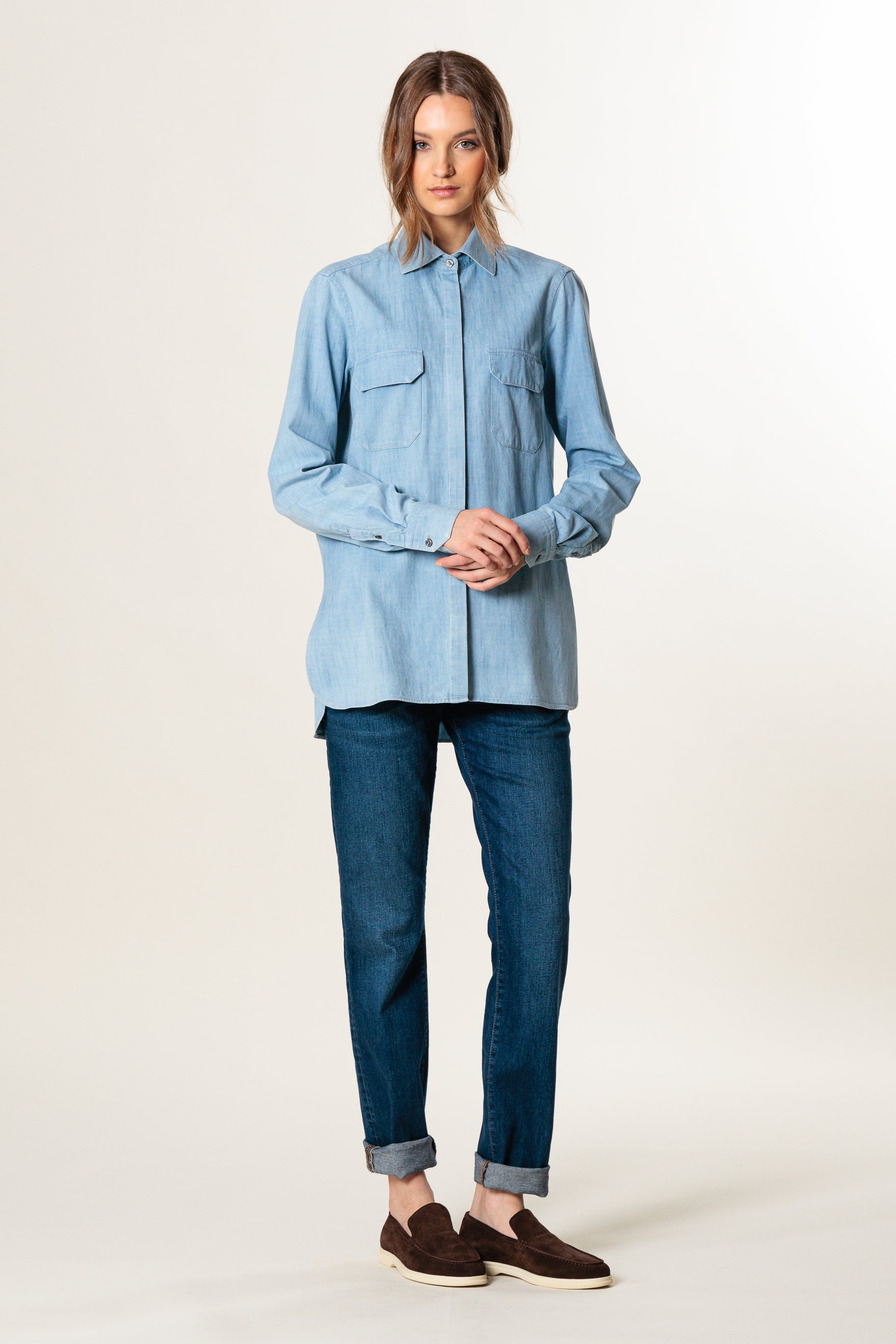 Shirt "NAPOLI SAFARI" / Denim Cotton