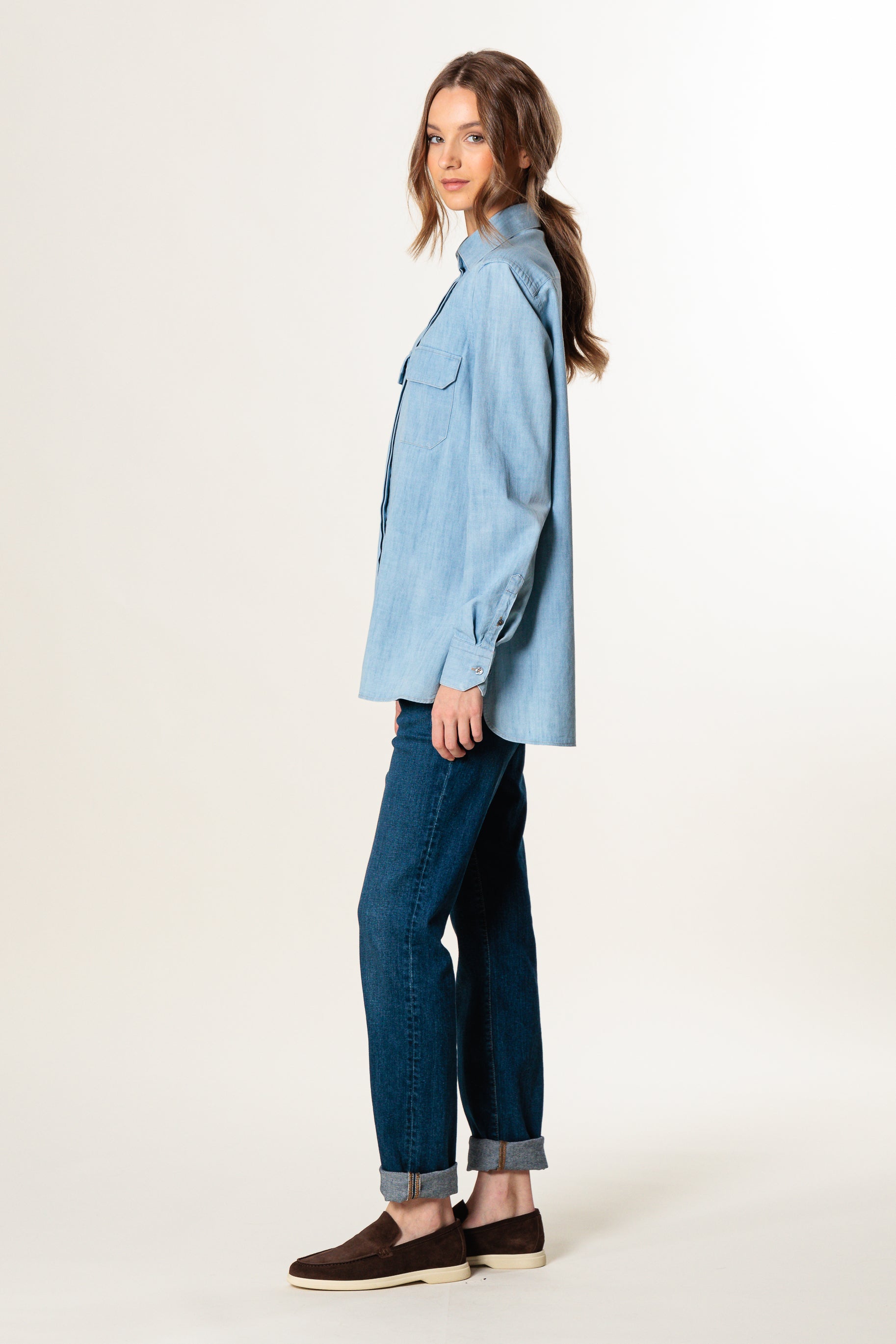 Shirt "NAPOLI SAFARI" / Denim Cotton