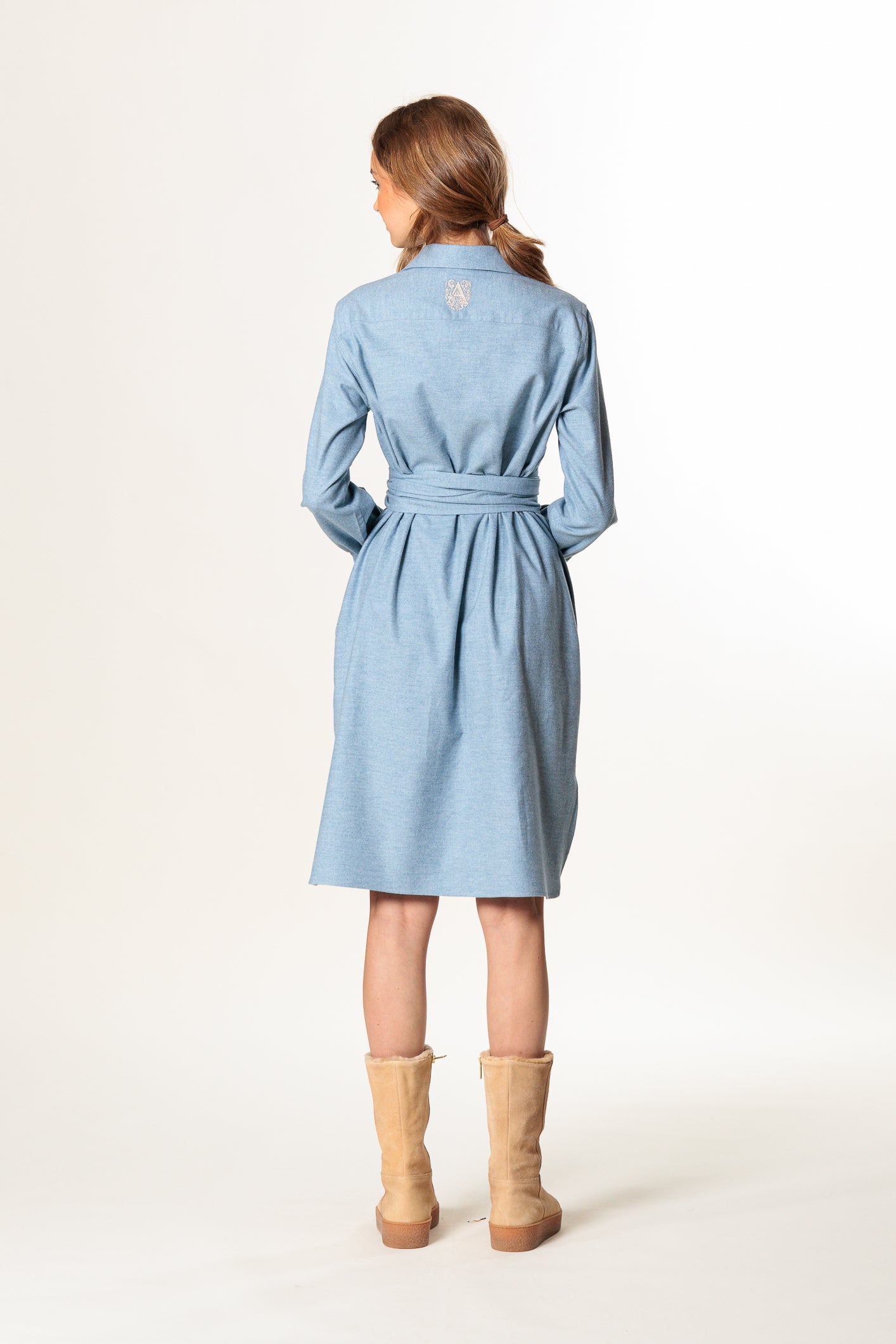 Kleit "ATHENA SAFARI MIDI" / Twill Cotton