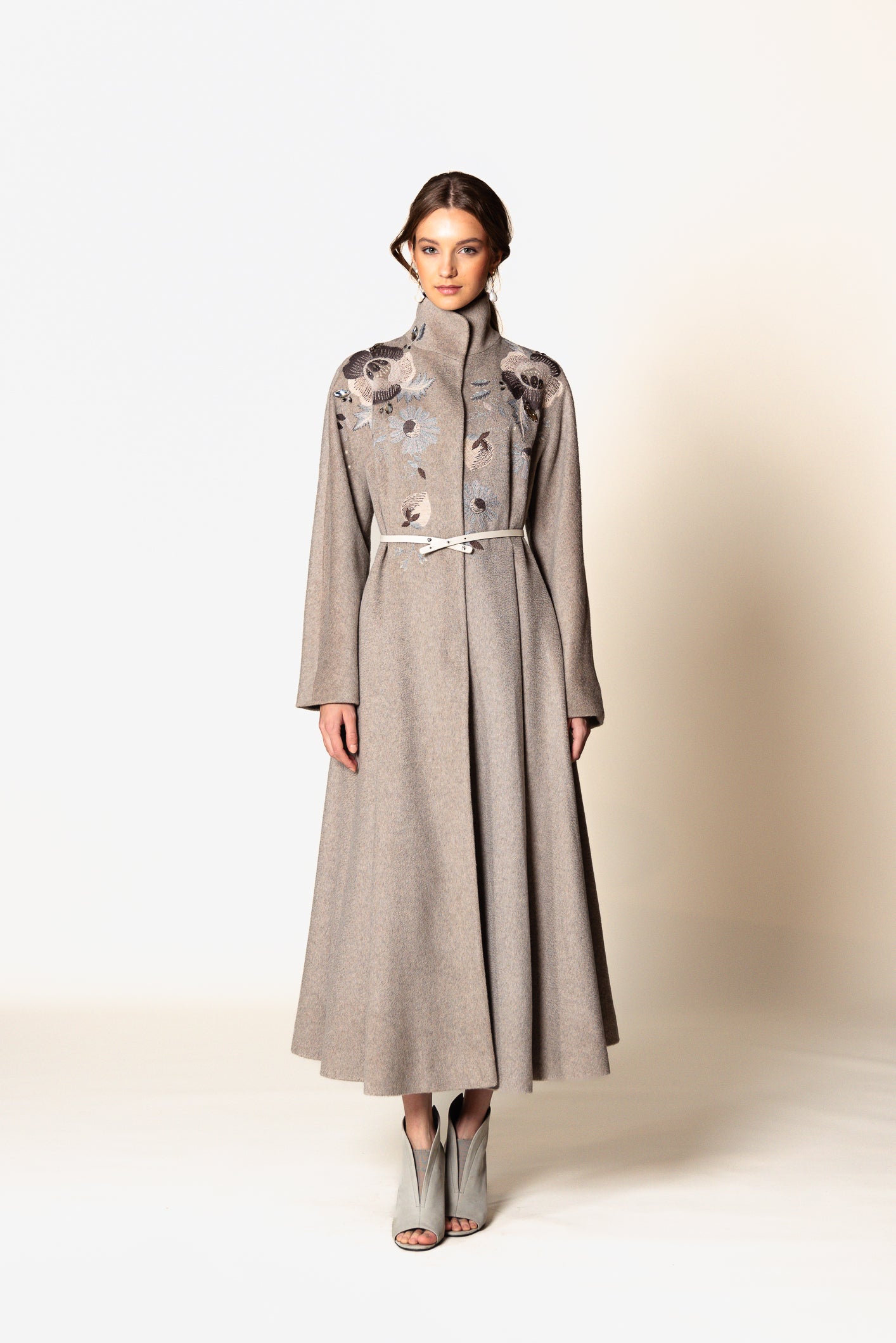 Coat "LIBERTY MAXI" / Cashmere & Camel