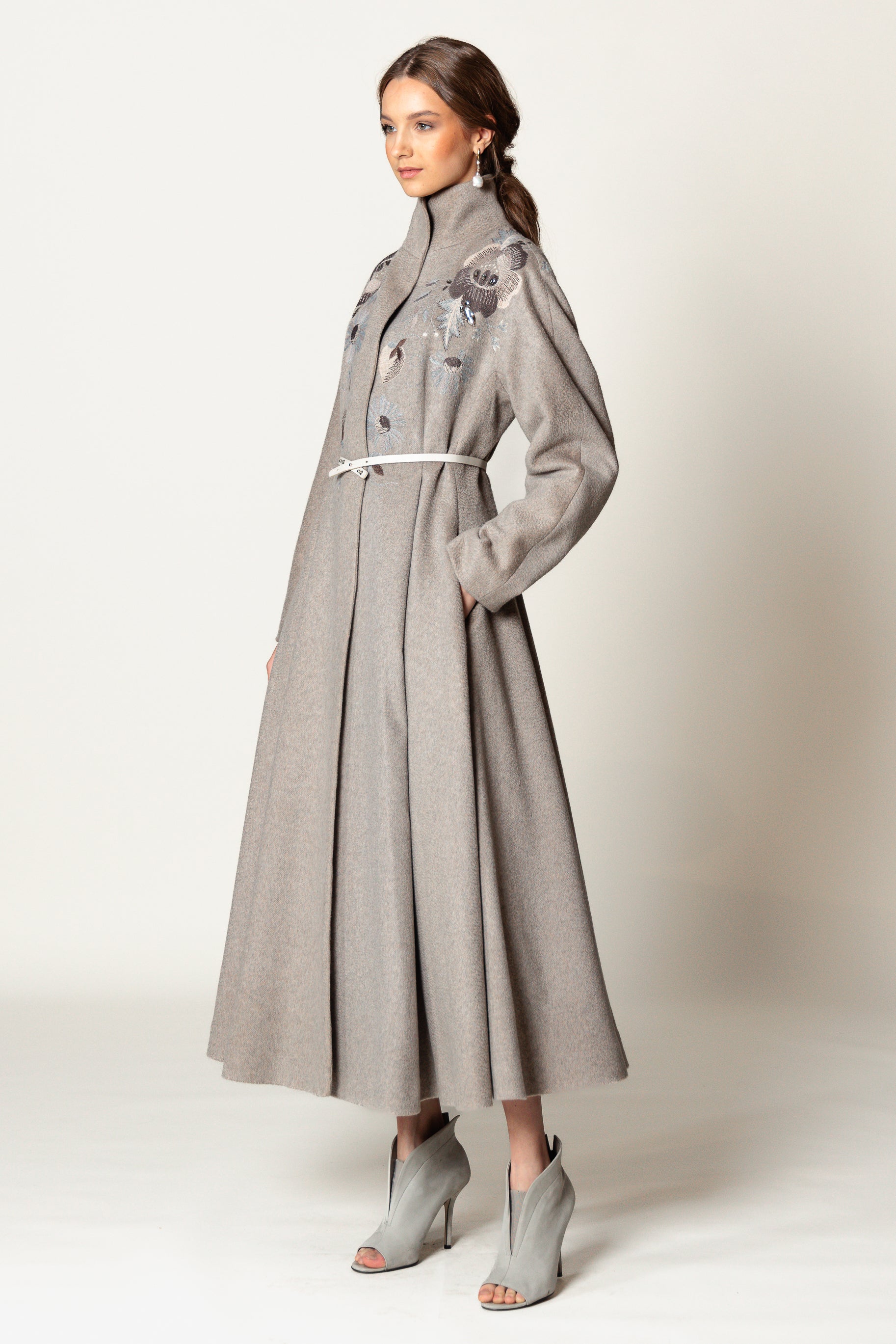 Coat "LIBERTY MAXI" / Cashmere & Camel