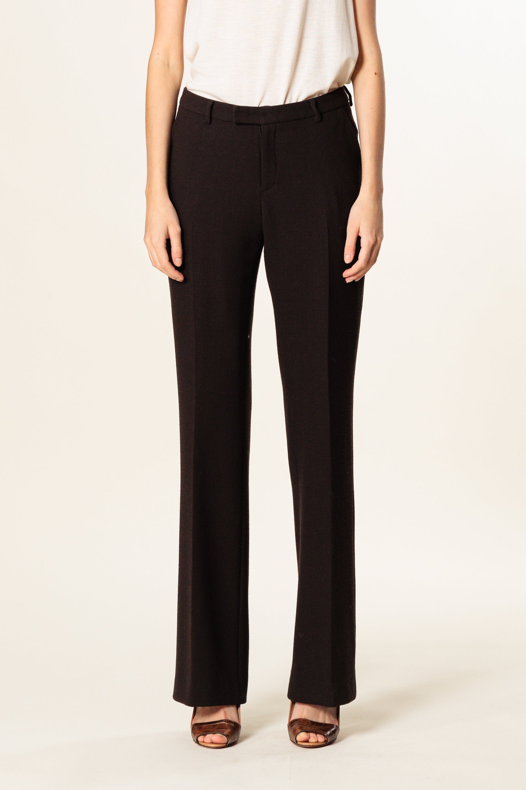 Trousers "DUOMO" / Double Wool Crepe