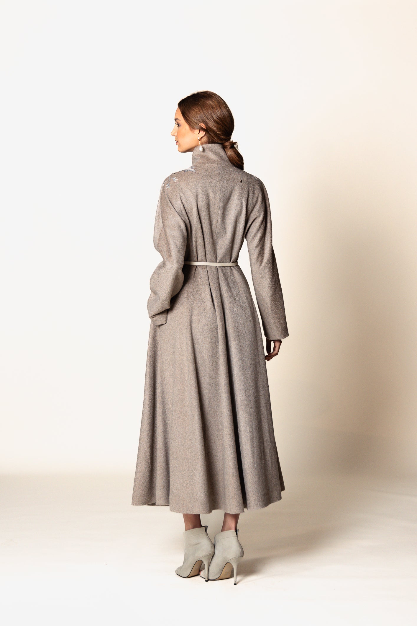 Coat "LIBERTY MAXI" / Cashmere & Camel