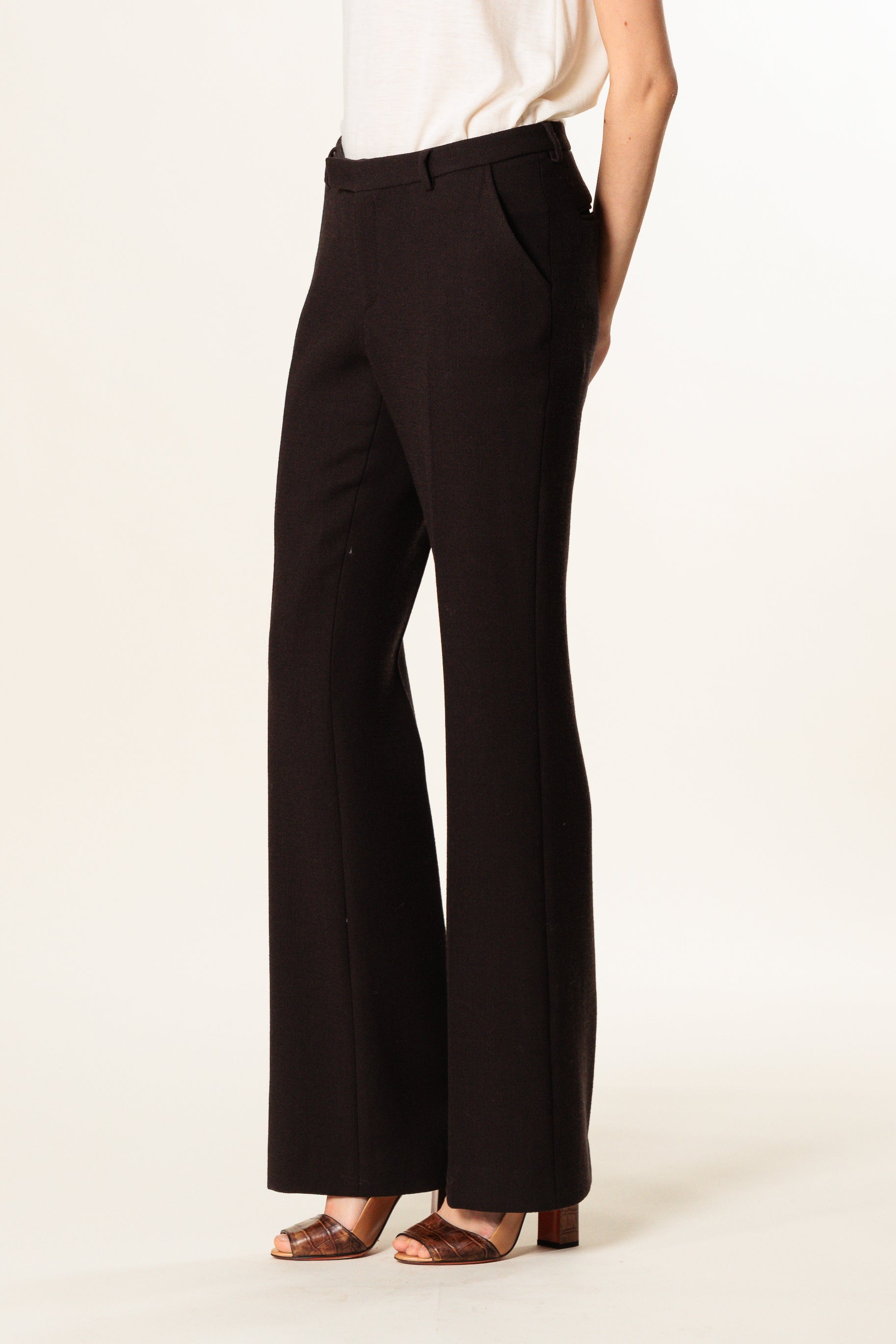 Trousers "DUOMO" / Double Wool Crepe