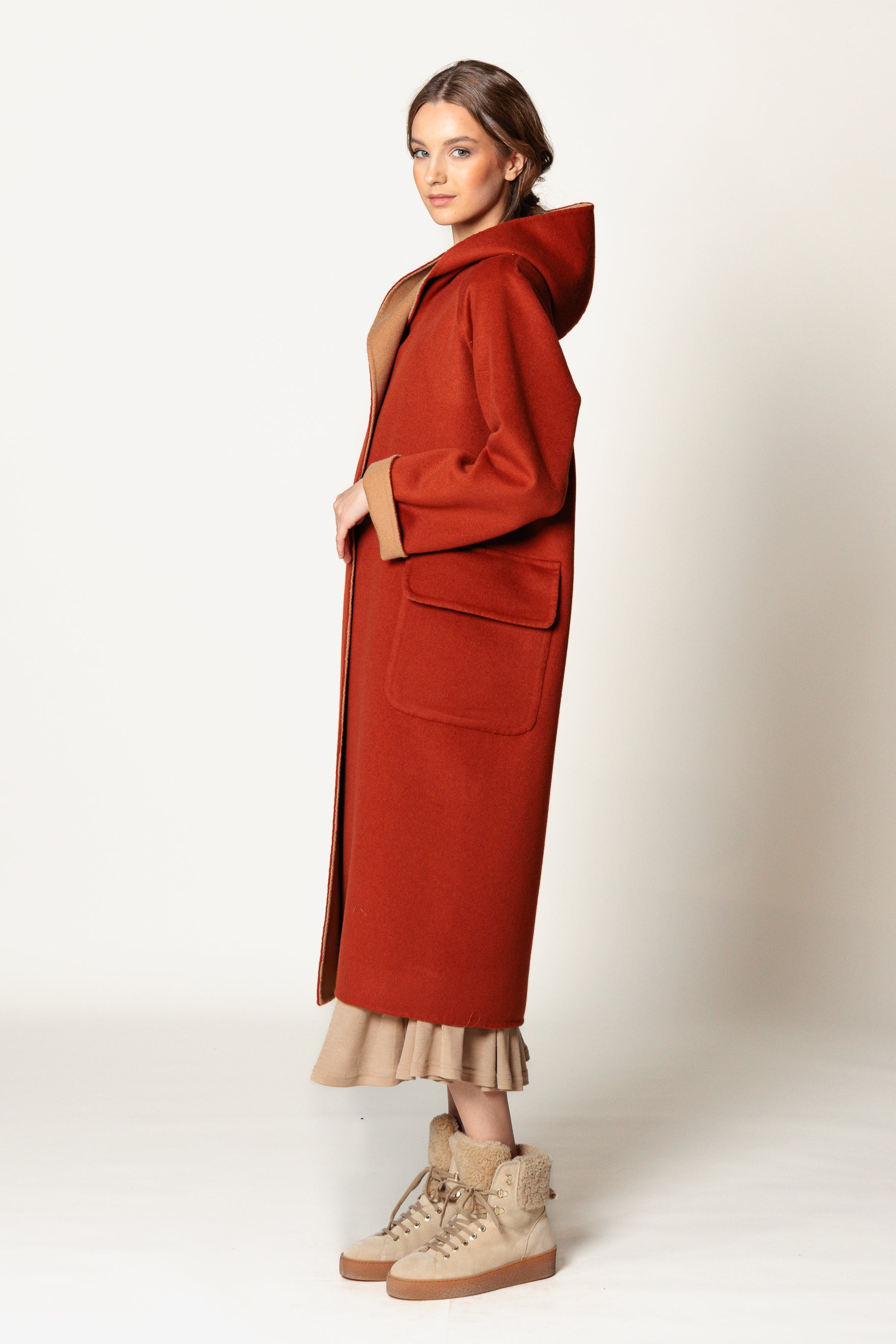 Coat "ROMANA MAXI" / Doubleface Cashmere by Loro Piana