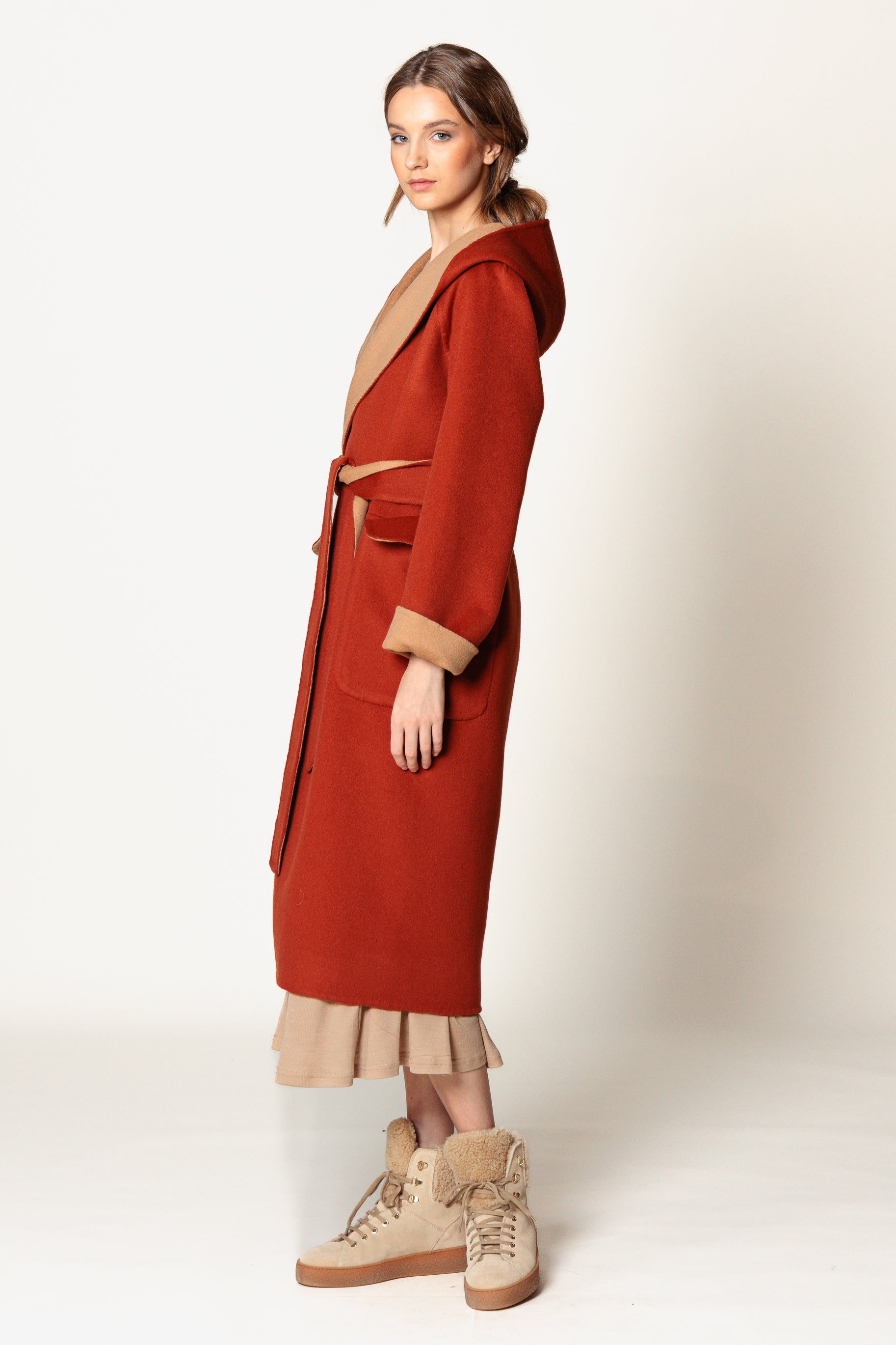 Coat "ROMANA MAXI" / Doubleface Cashmere by Loro Piana