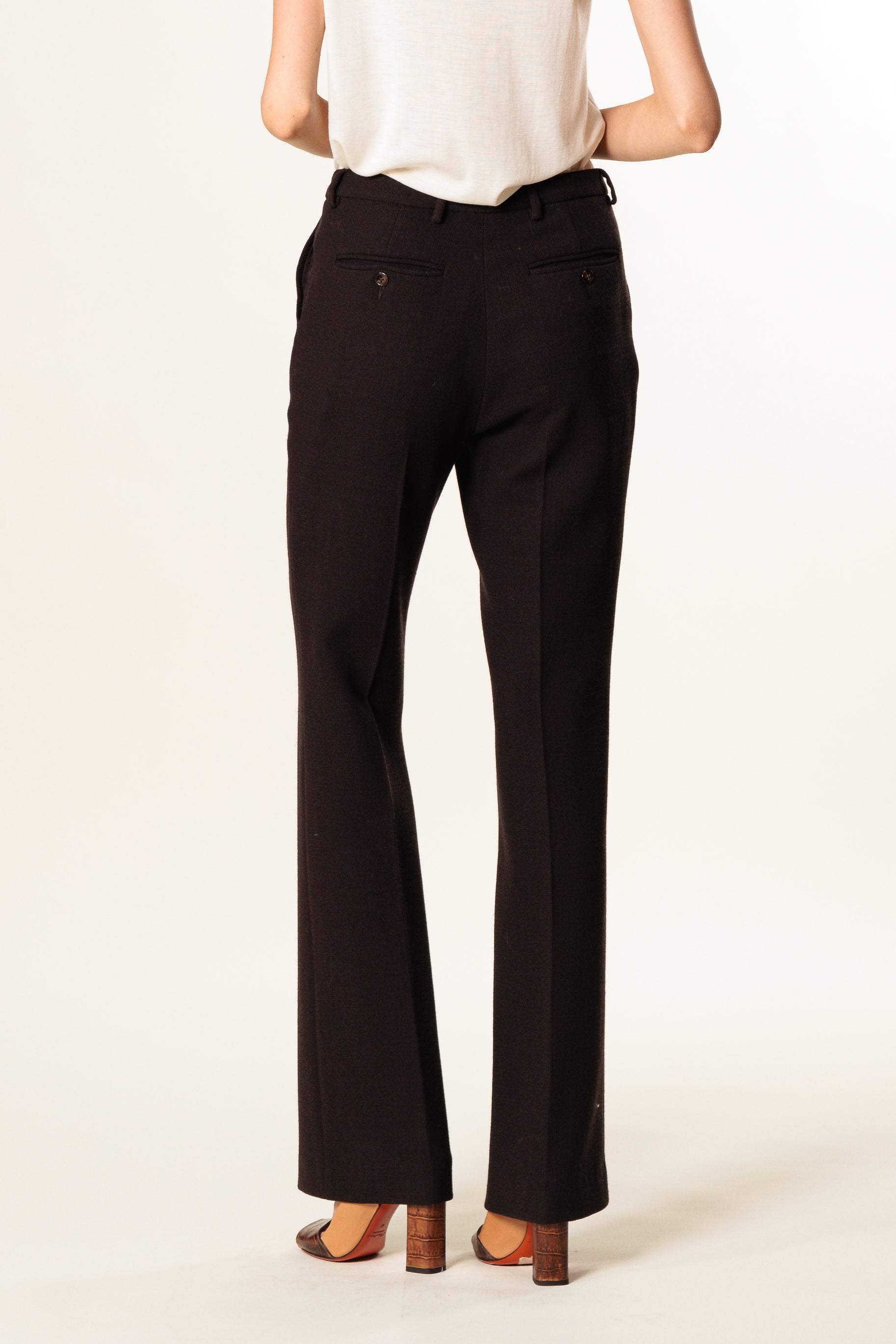 Trousers "DUOMO" / Double Wool Crepe