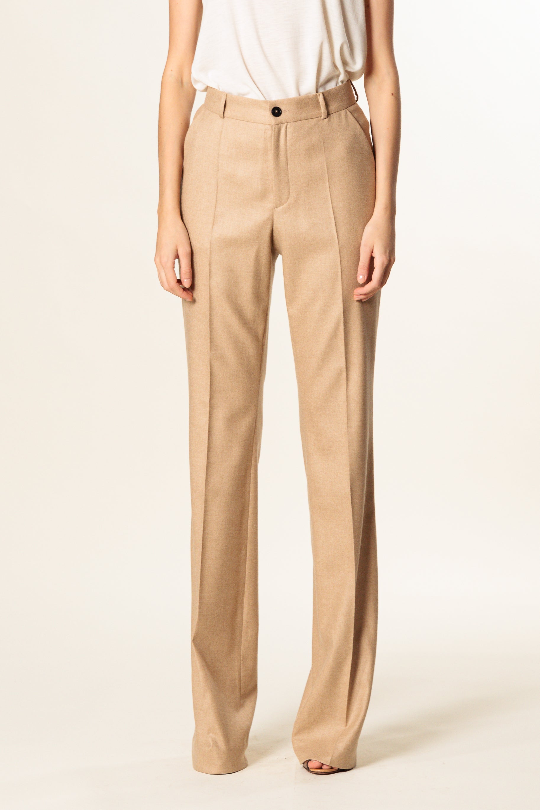 Trousers "BORDEAUX MAXI" / Cashmere & Silk by Loro Piana