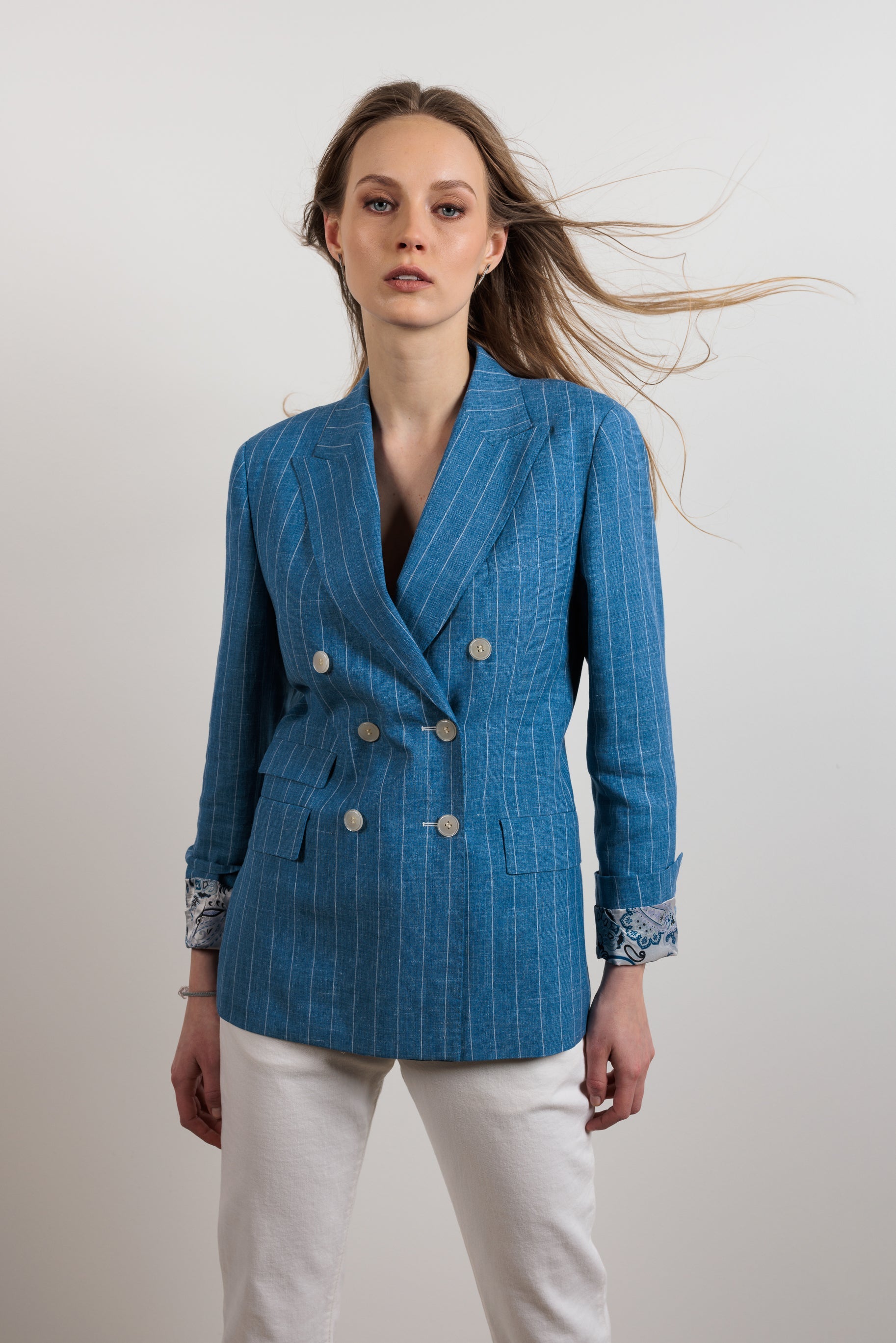 Suit "SOHO" / Superfine Wool, Linen & Silk by Loro Piana