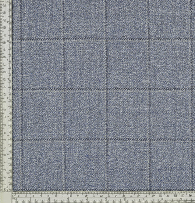 Fabric sample · 71% Wool, 16% Silk, 13% Linen