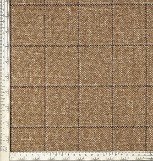 Fabric sample · 71% Wool, 16% Silk, 13% Linen