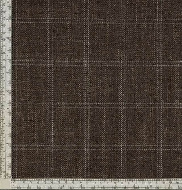 Fabric sample · 49% Wool, 30% Silk, 21% Linen