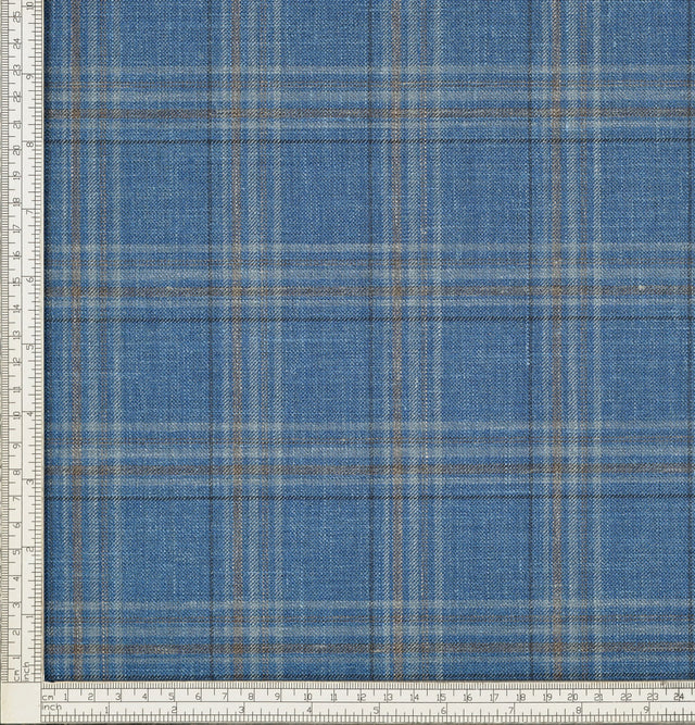 Fabric sample · 49% Wool, 30% Silk, 21% Linen