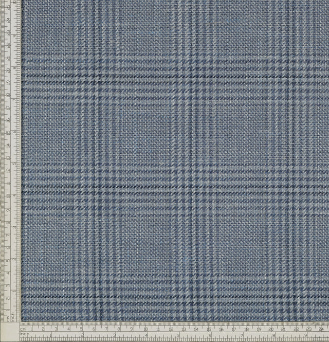 Fabric sample · 49% Wool, 30% Silk, 21% Linen