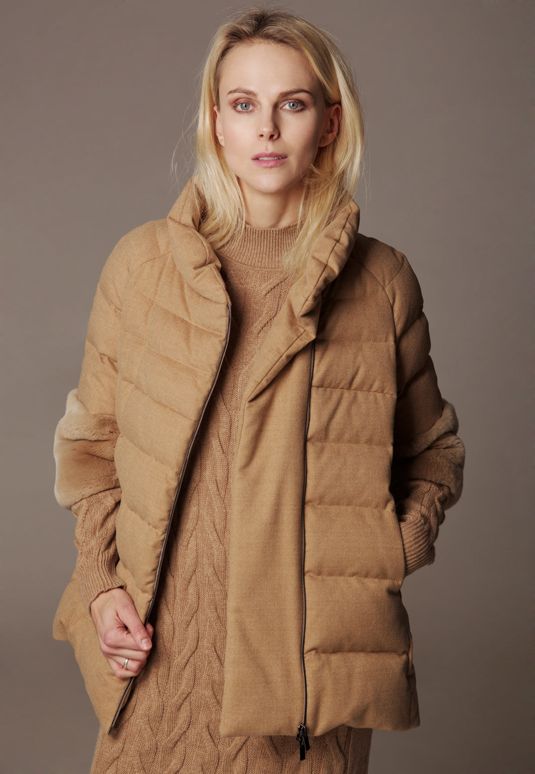 Jacket "Icy Mini" / Cashmere Storm System by Loro Piana